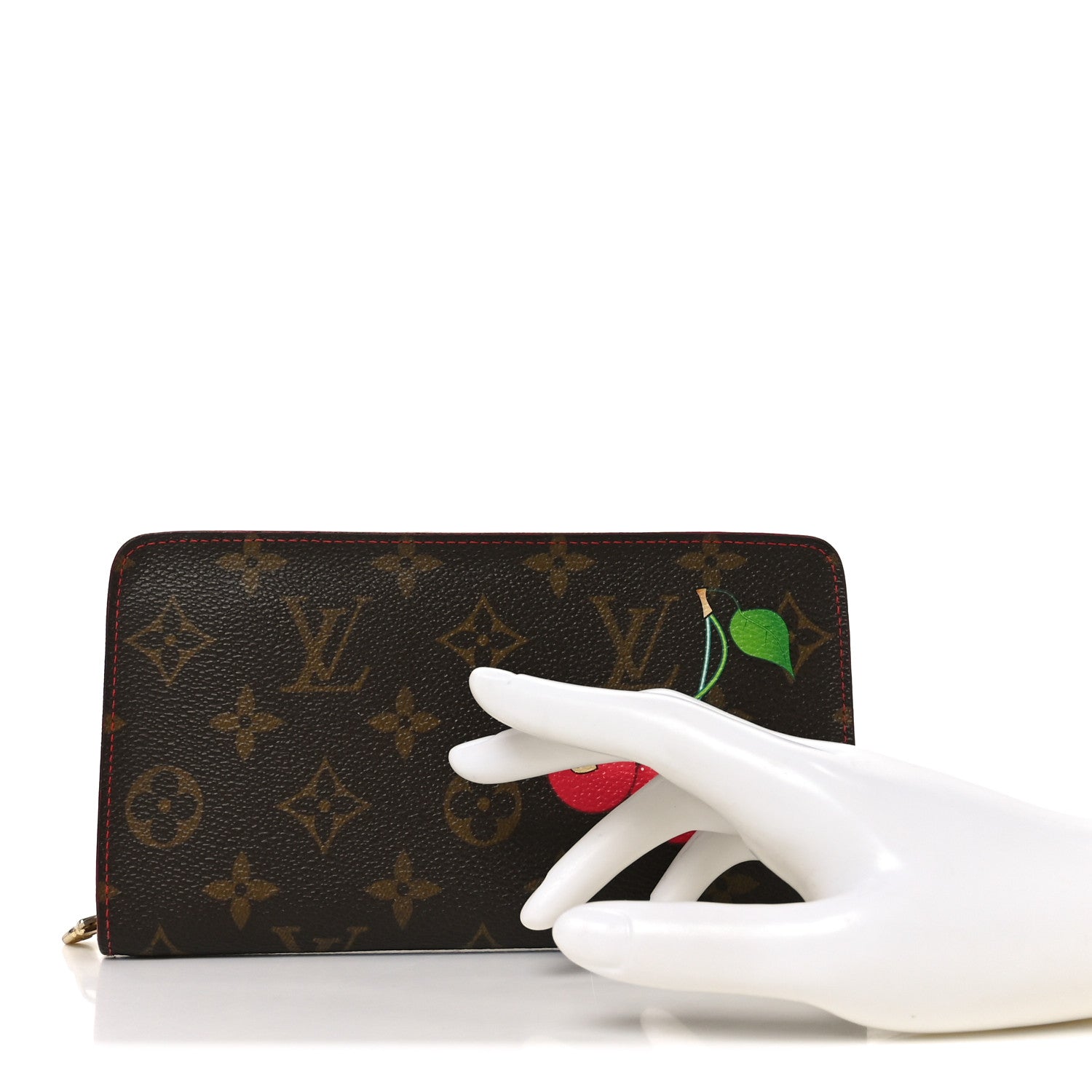 Monogram Cerises Zippy Wallet
