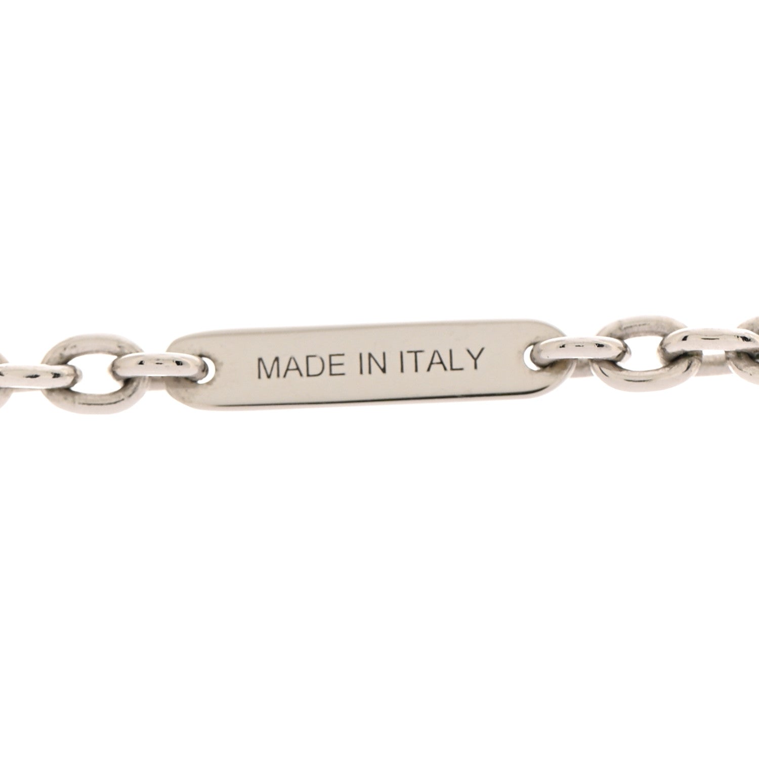 Palladium Buffalo Horn Mobile Equestre Necklace