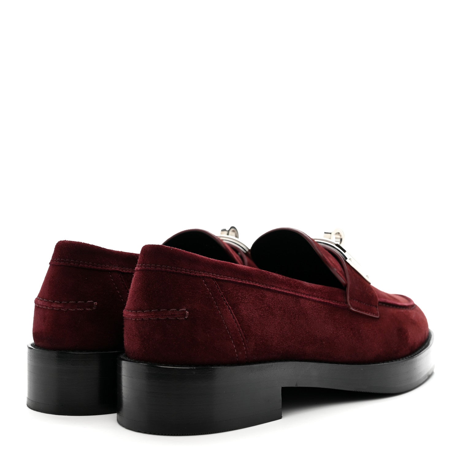 Suede Goatskin Womens Hot Loafer 38 Marron Mahogany