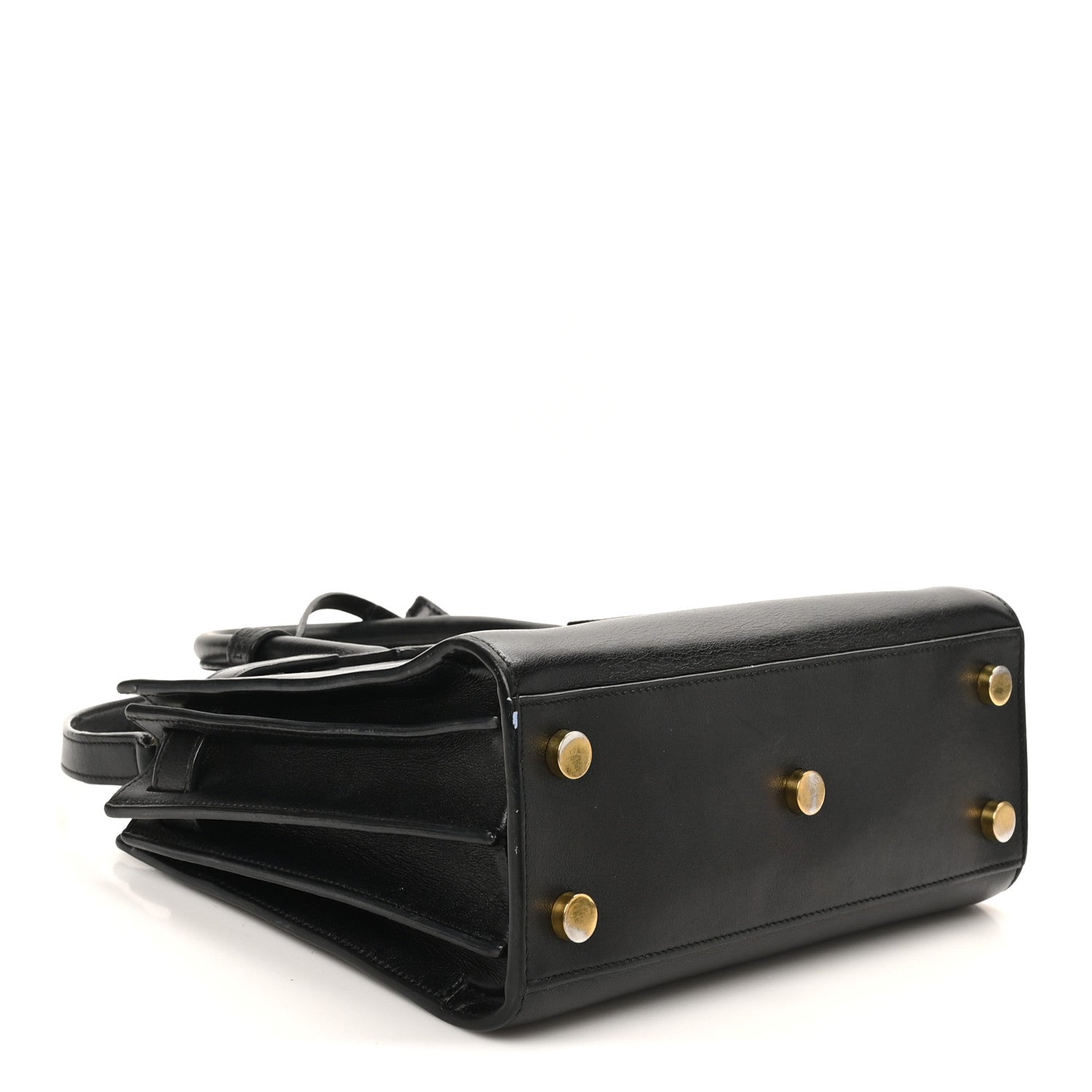 Calfskin Nano Sac De Jour Black