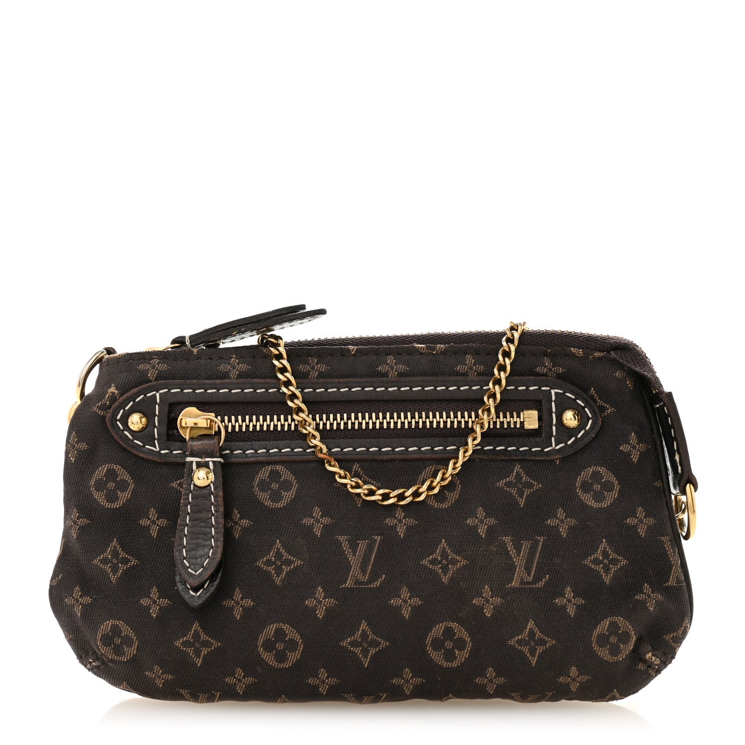 Monogram Idylle Mini Pochette Accessories Fusain