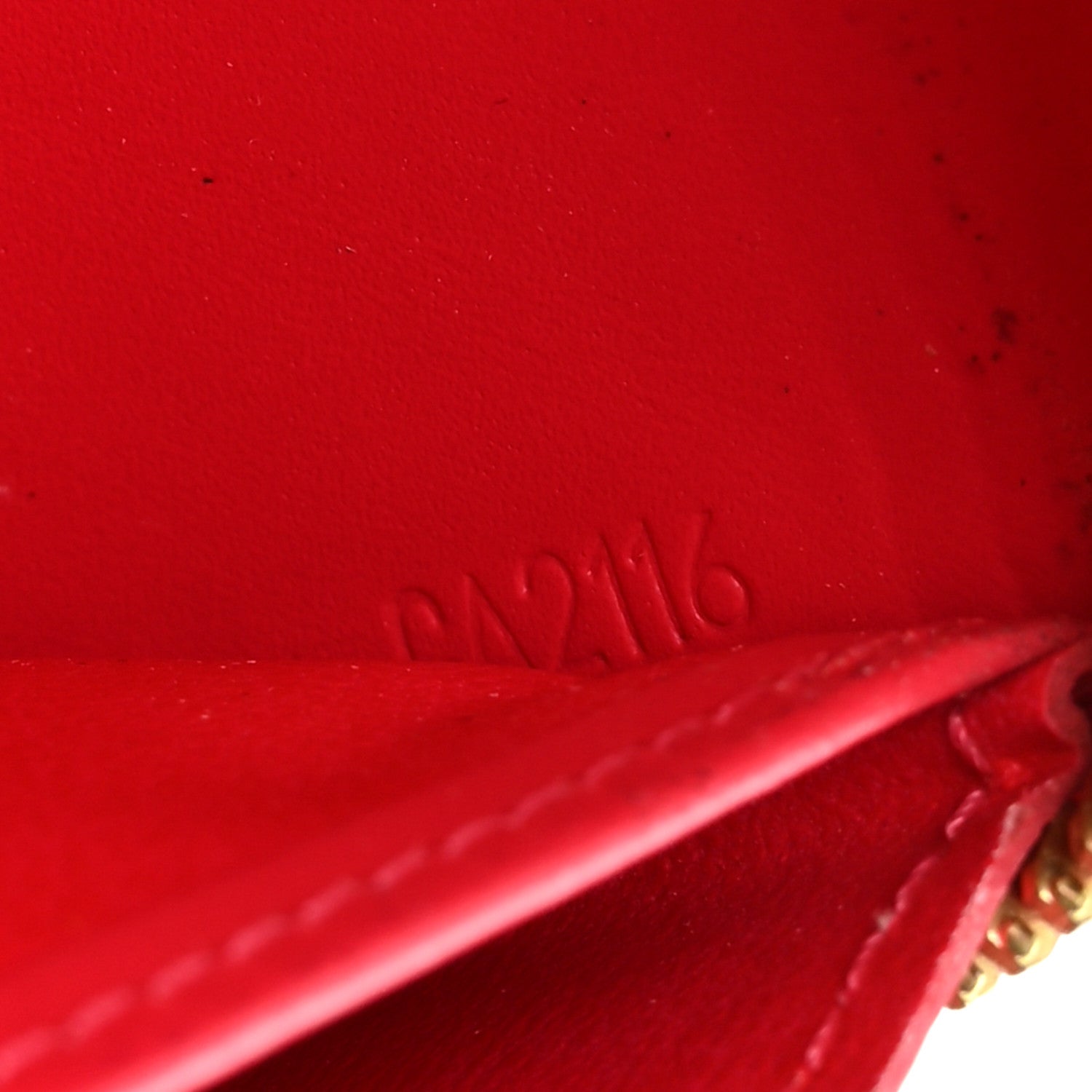 Vernis Zippy Wallet Rose Litchi
