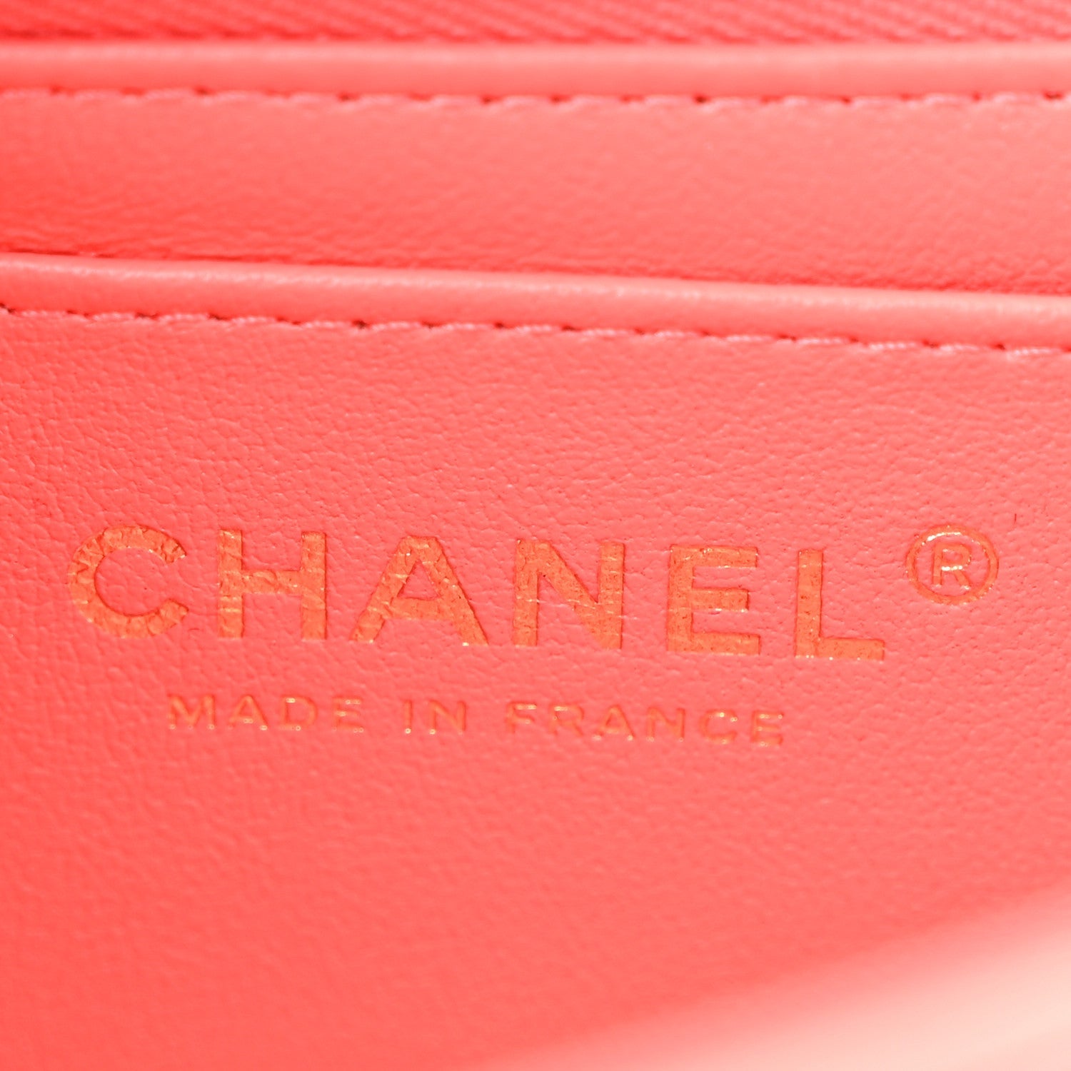 Lambskin Quilted Mini Rectangular Flap Pink