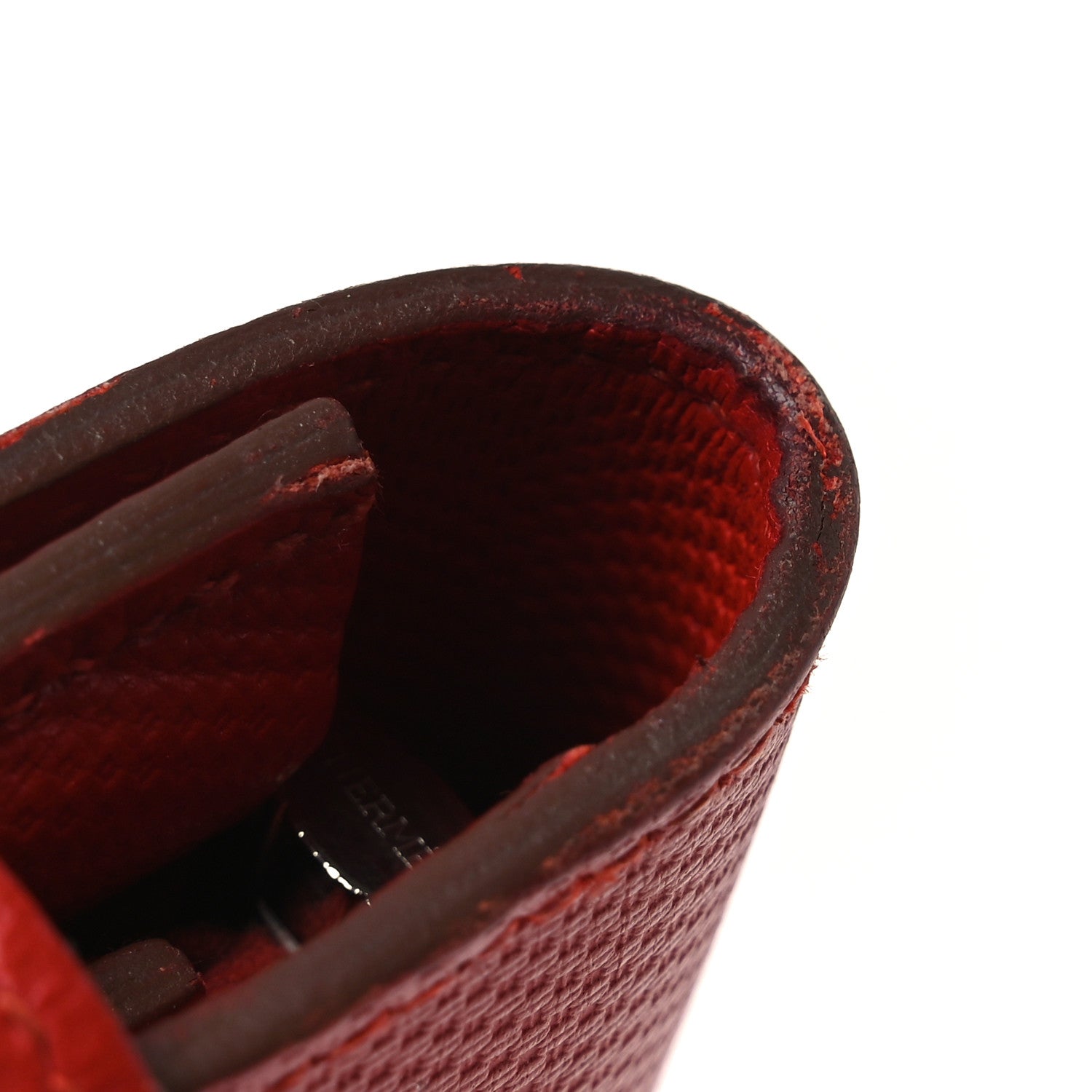 Grain d'H Kelly Longue Wallet Sanguine