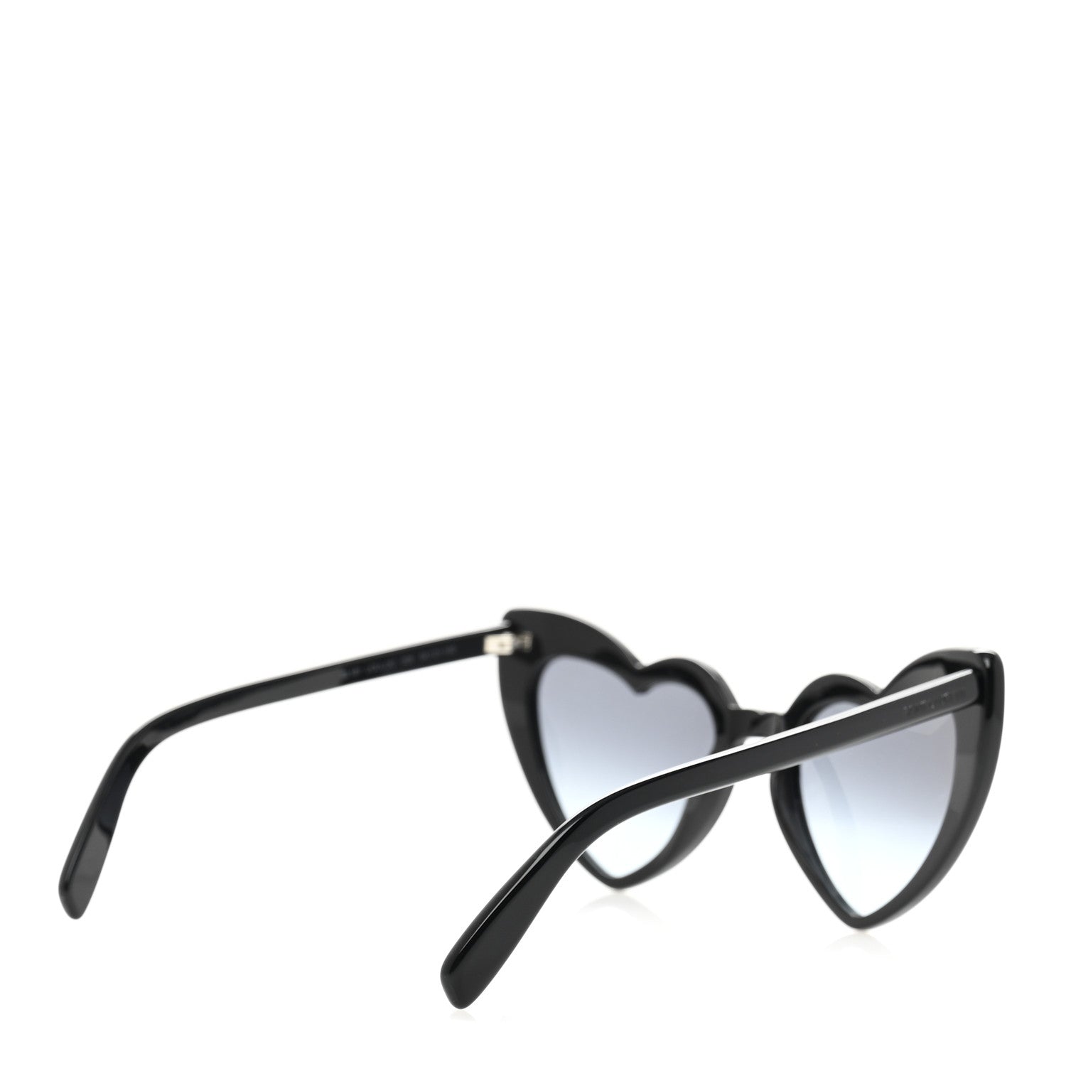 Acetate Heart Frame Loulou SL181 Sunglasses Black