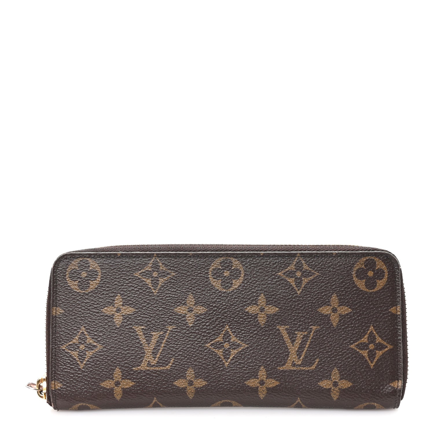 Monogram Clemence Wallet Rose Ballerine