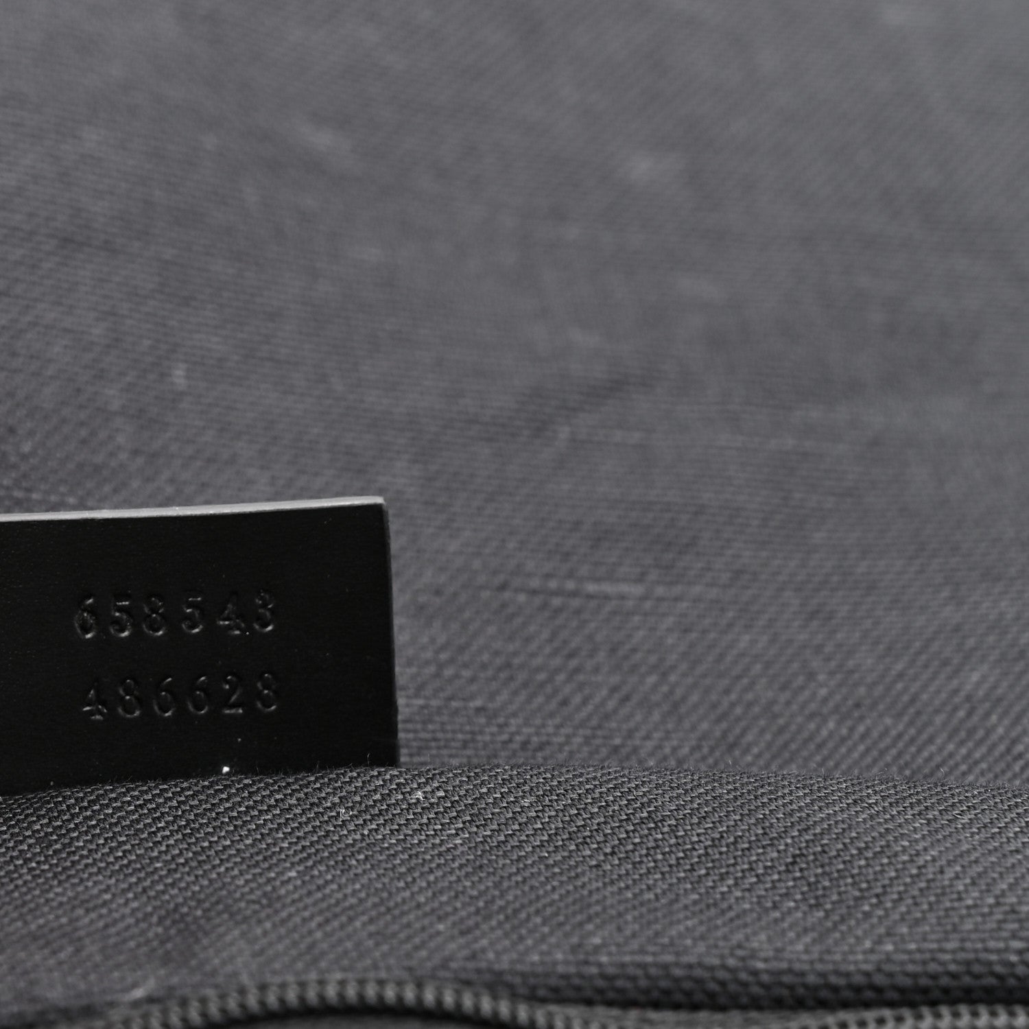 GG Supreme Monogram Briefcase Backpack Black Grey