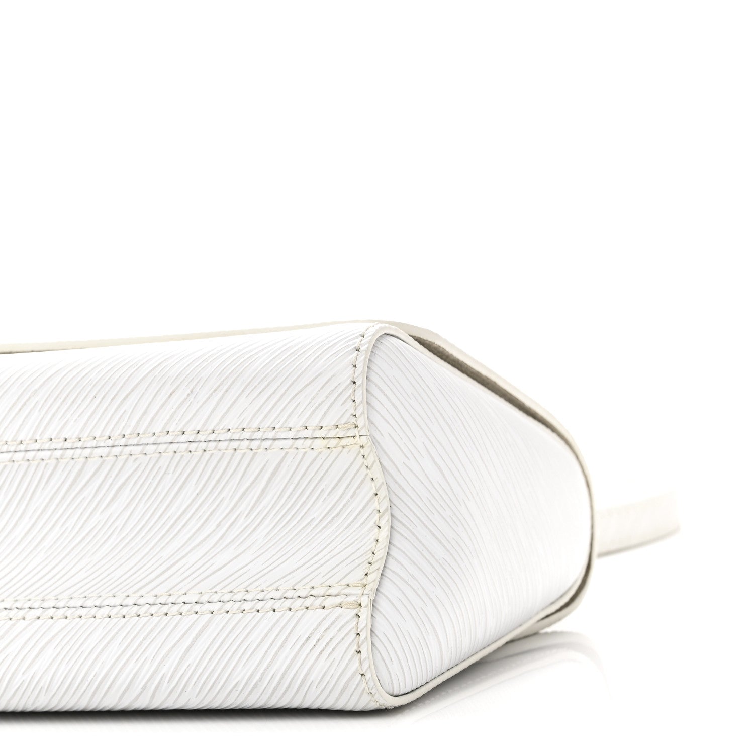 Epi Twist Shoulder Bag PM Matte White