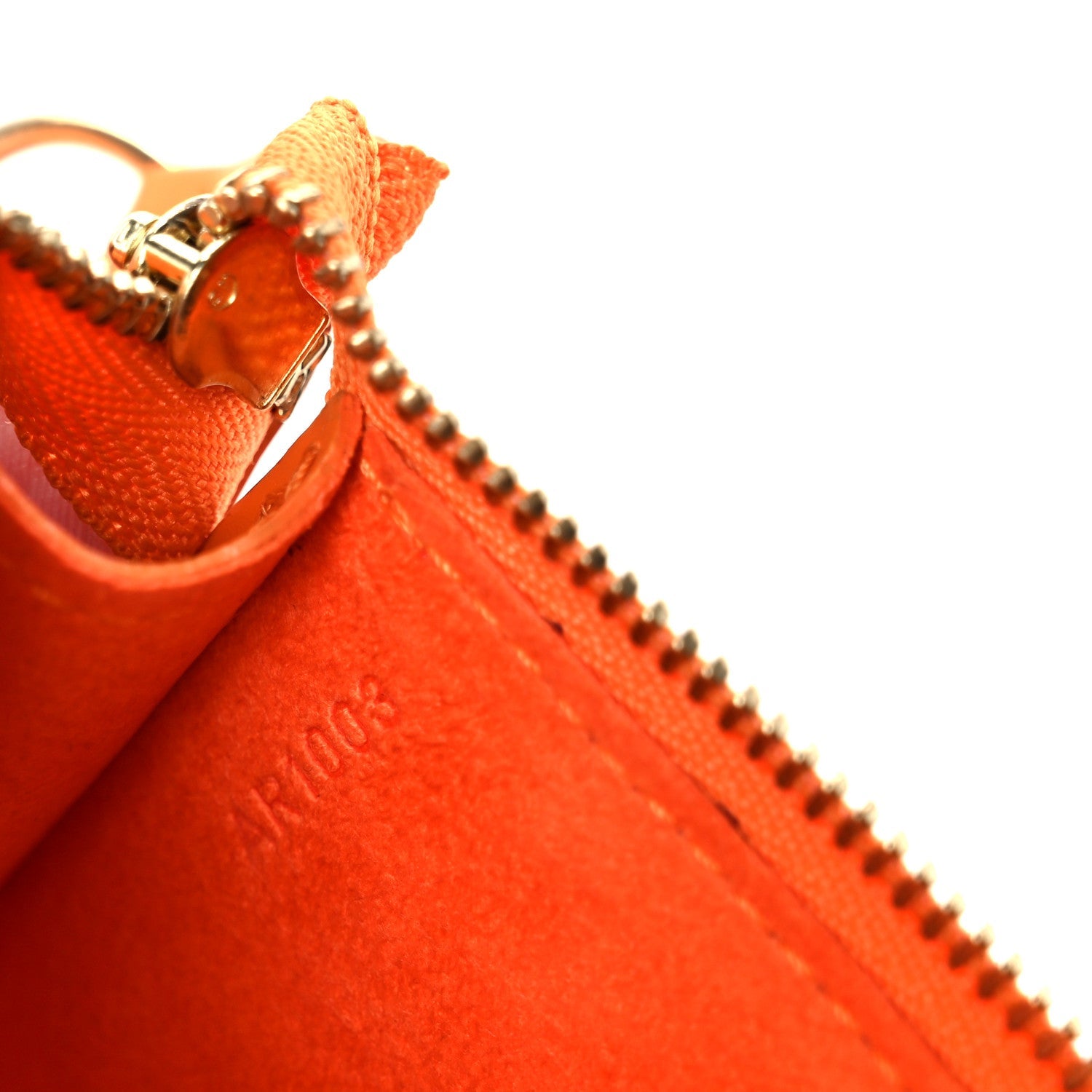 Epi Pochette Accessories 24 Mandarin