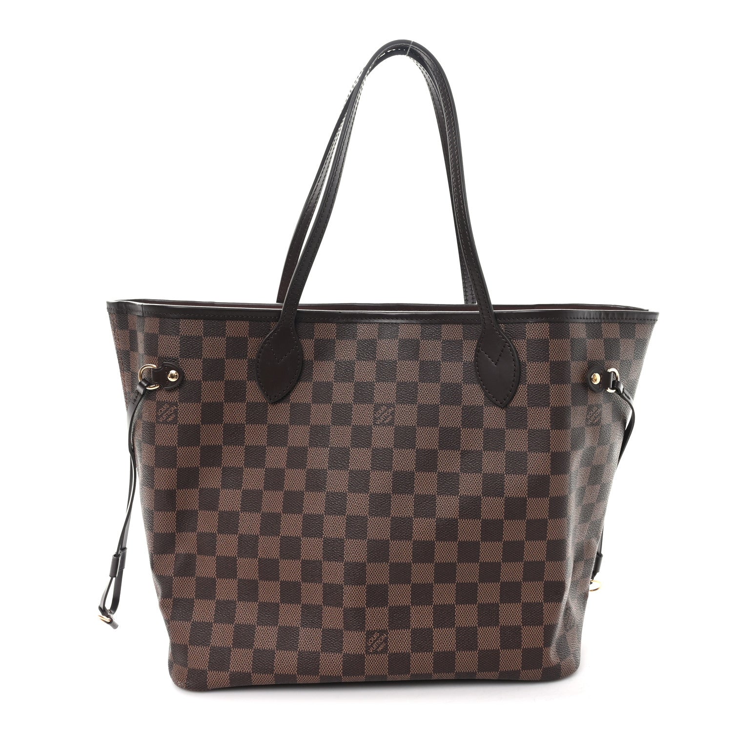 Damier Ebene Neo Neverfull MM Rose Ballerine
