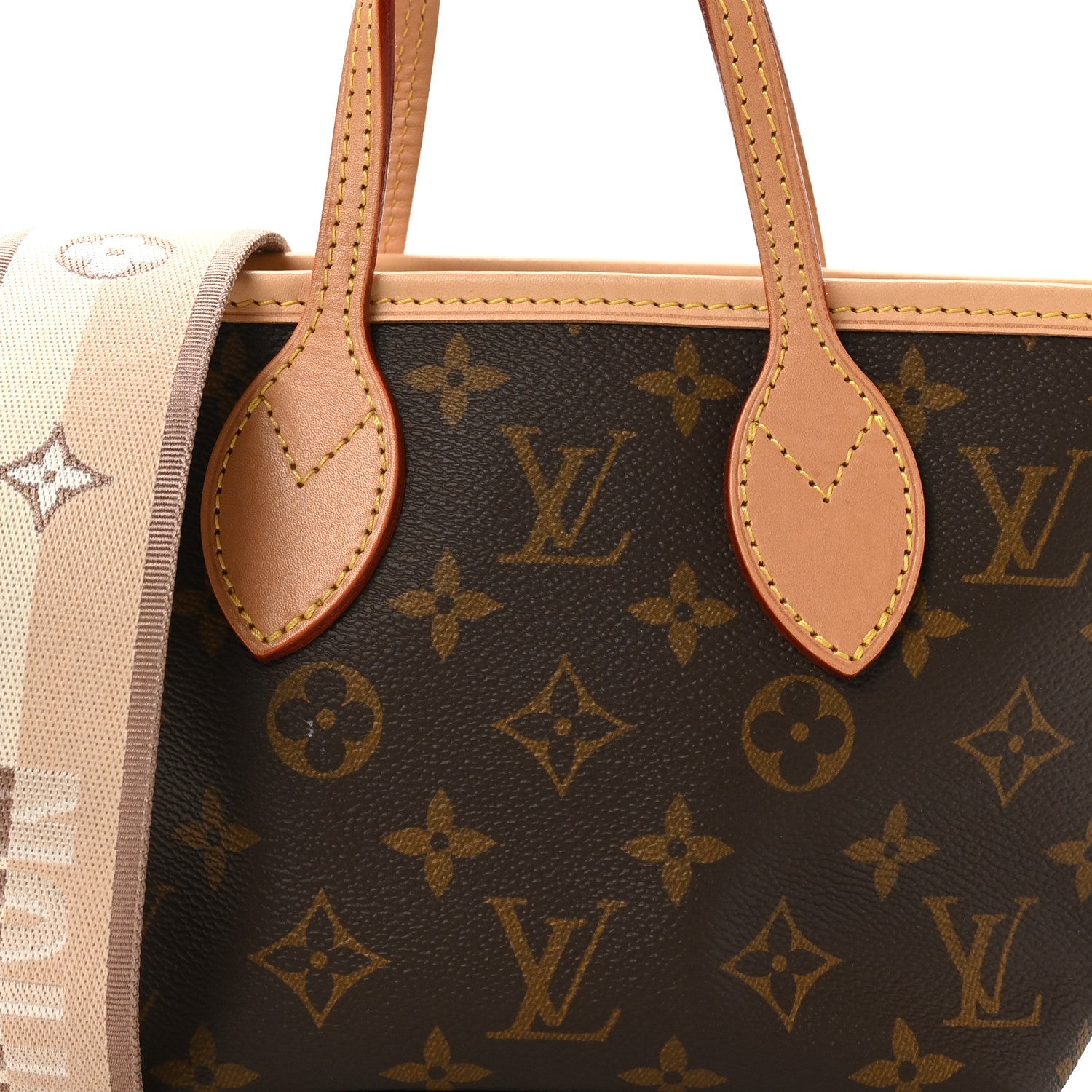 Monogram Neverfull BB Beige
