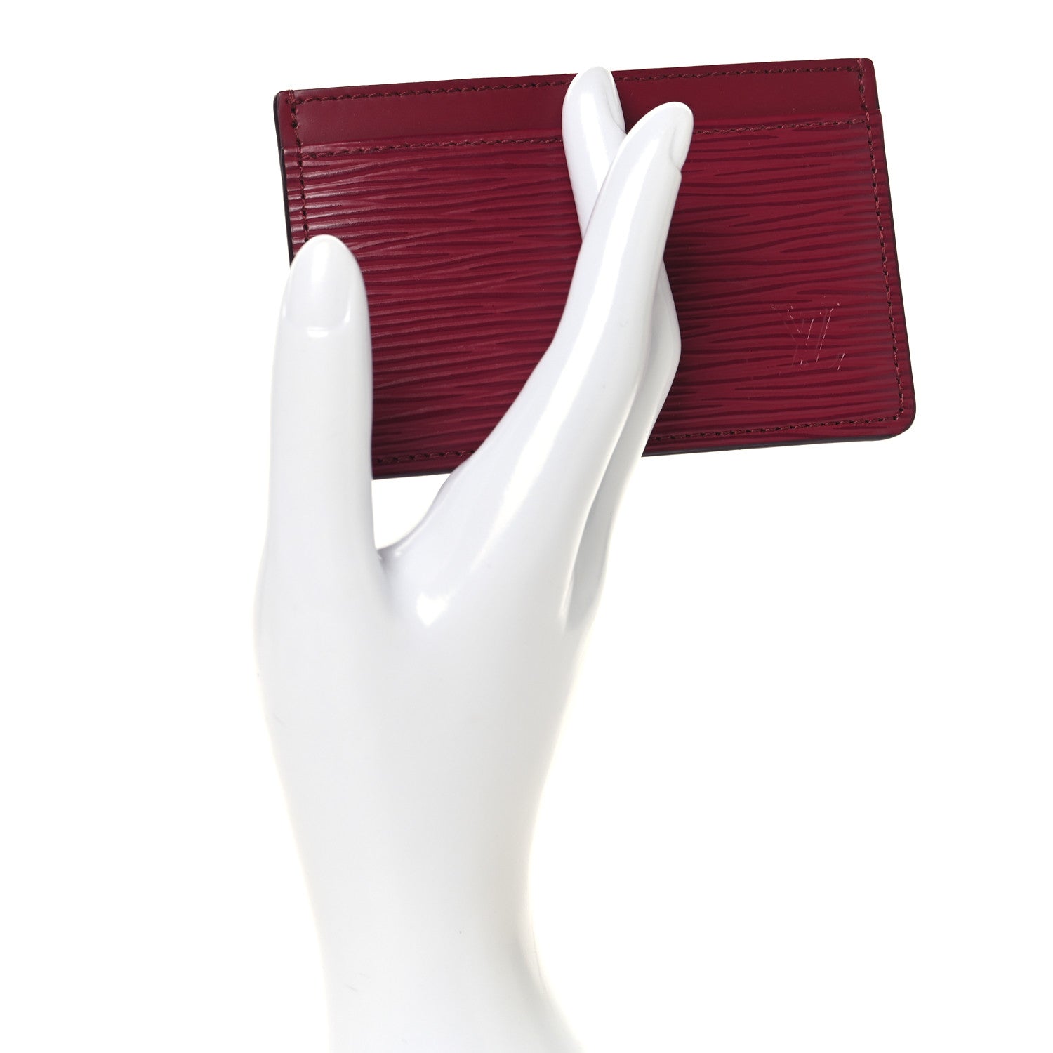 Epi Card Holder Fuchsia