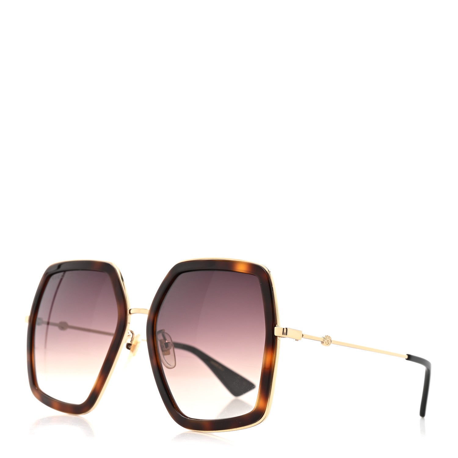 Acetate Oversize Square Frame GG0106S Sunglasses Tortoise