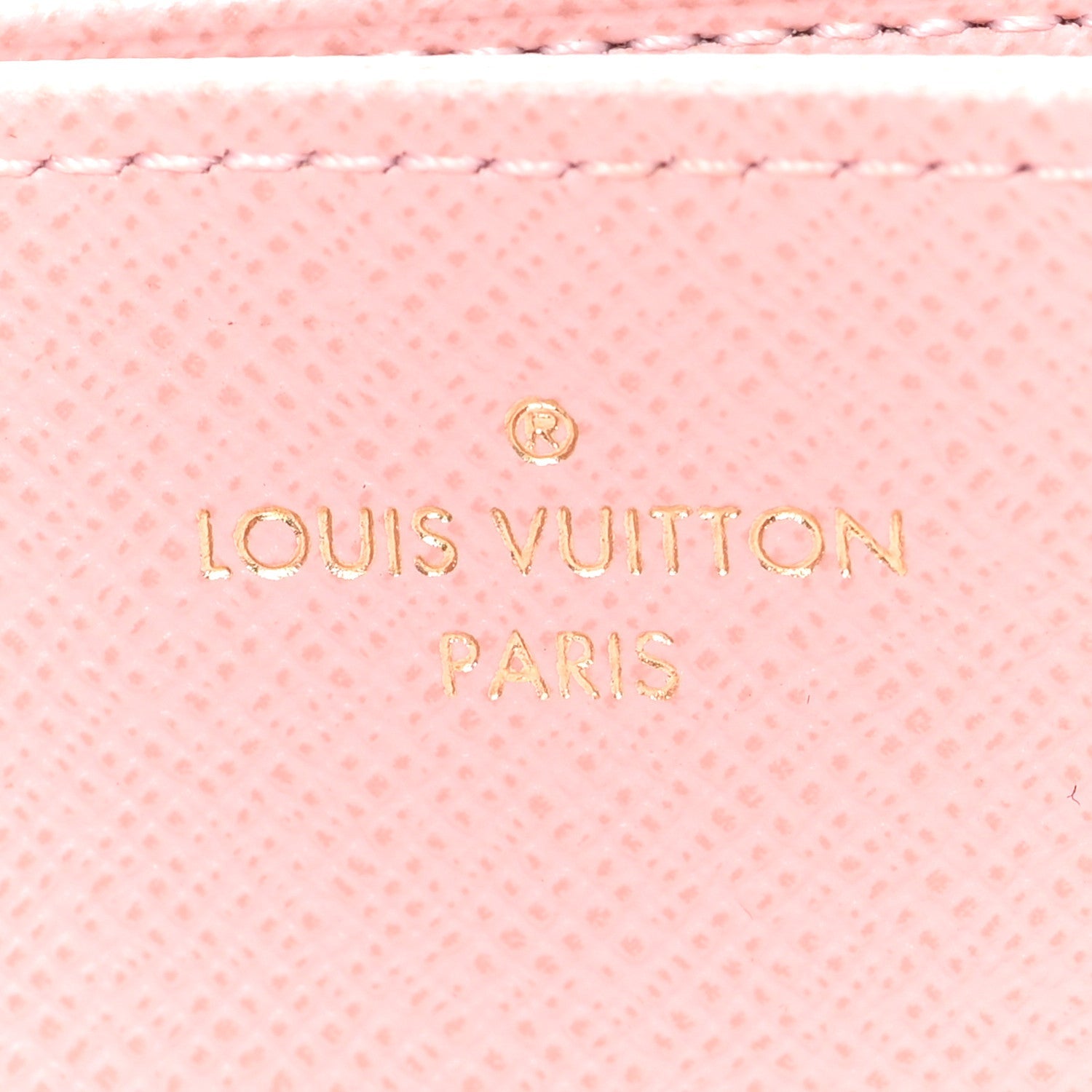Monogram Zippy Wallet Rose Ballerine