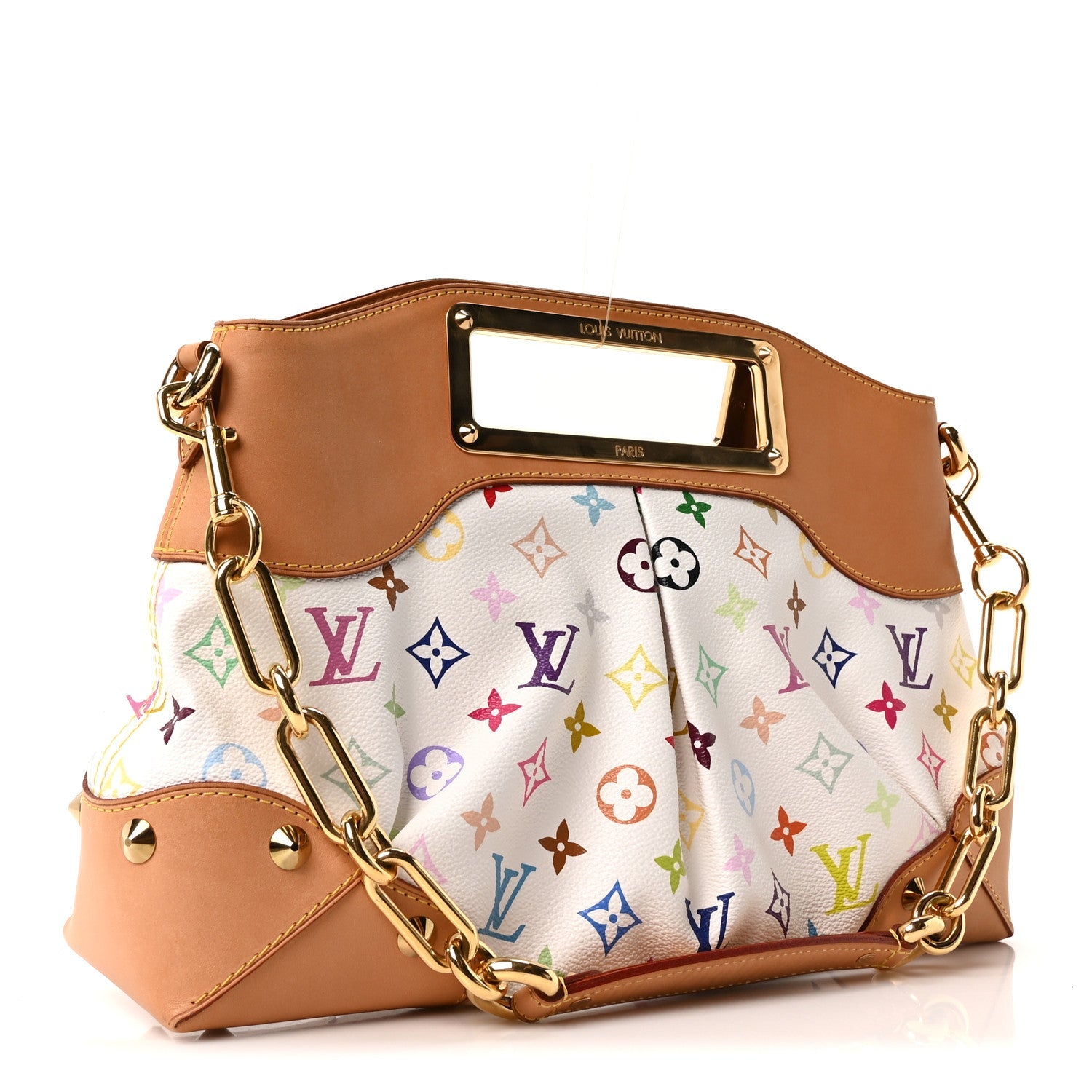 Monogram Multicolor Judy MM White