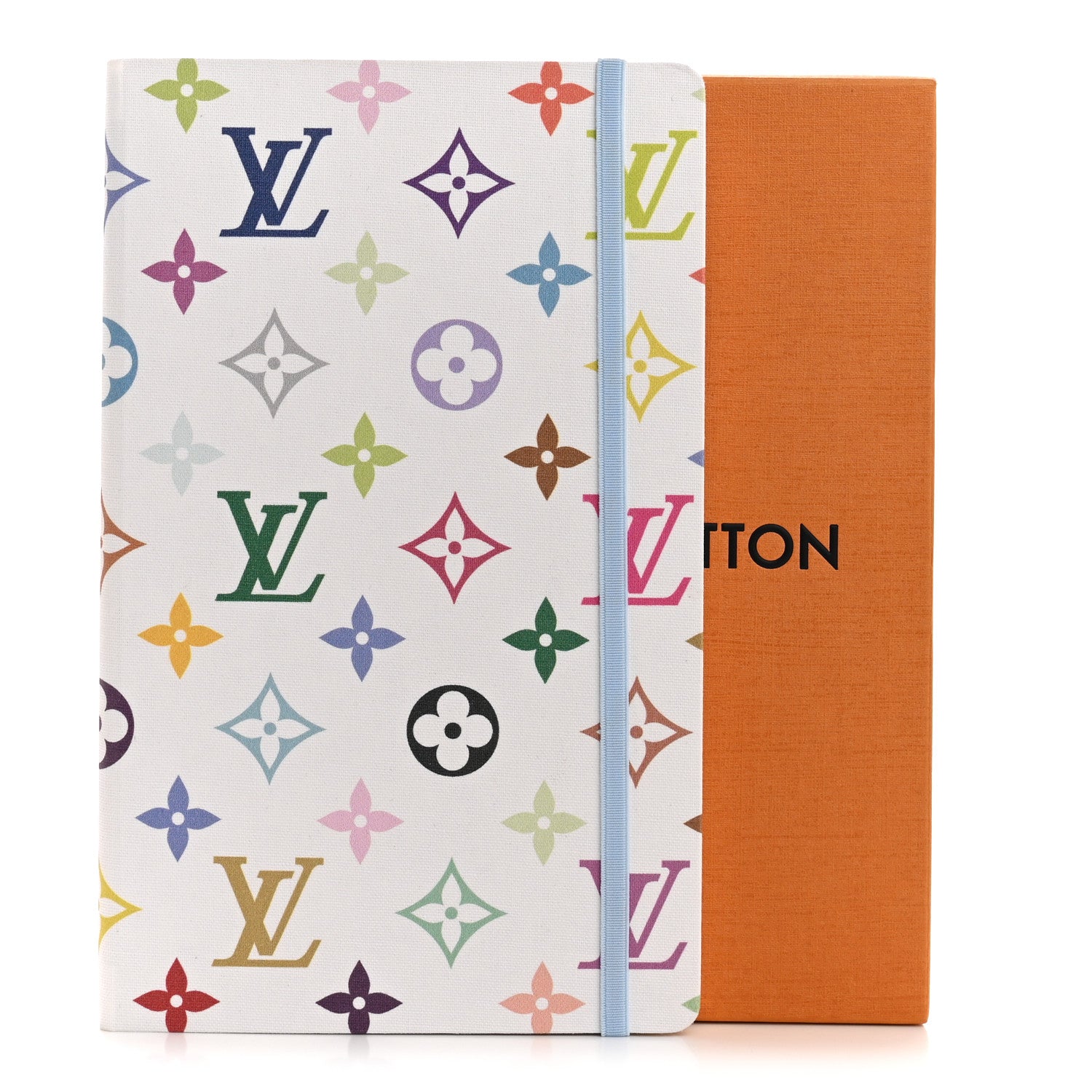 LV x TM Monogram Multicolor Jane Notebook MM White