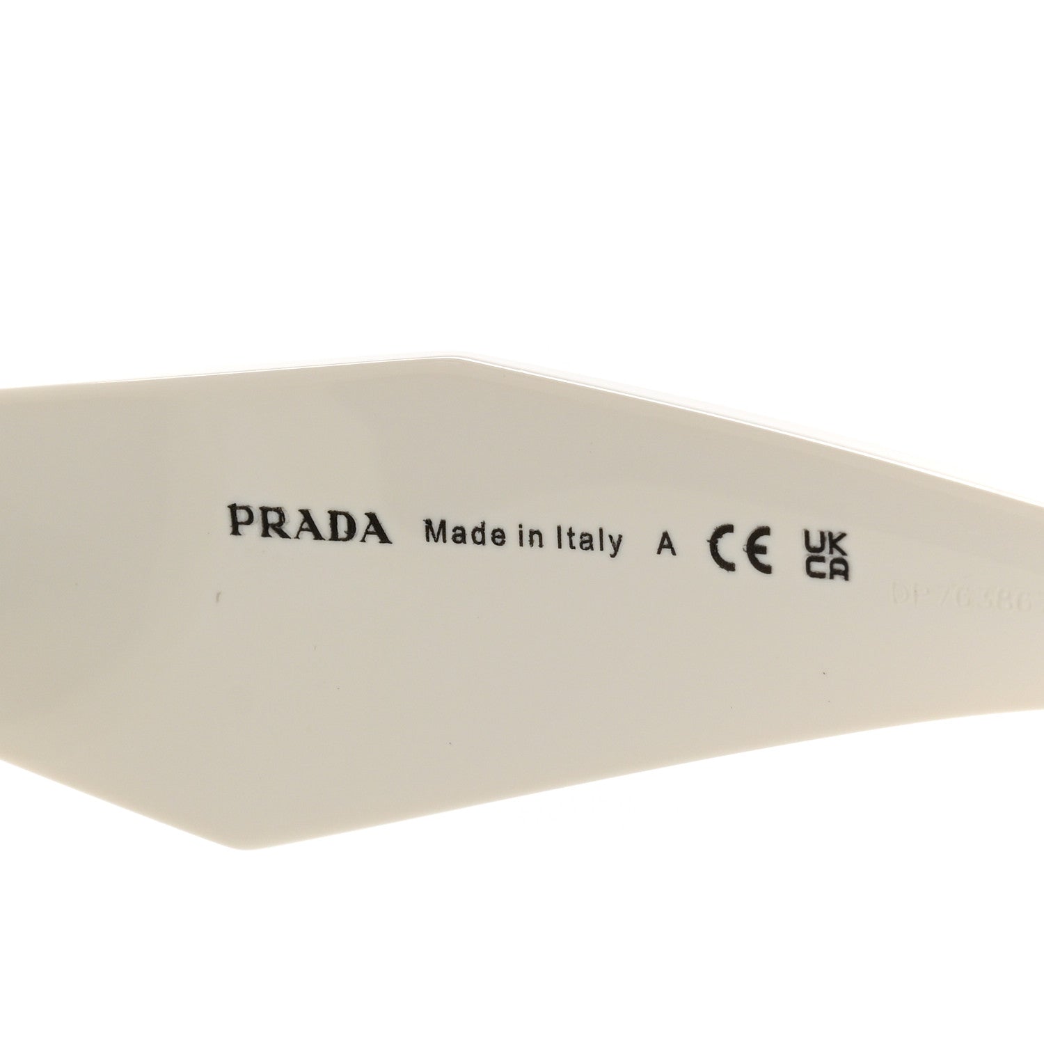 Acetate Symbole Sunglasses SPR 17W White