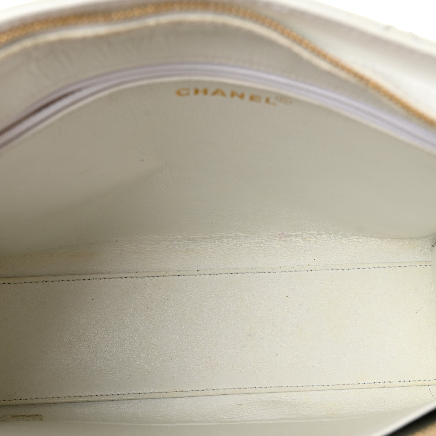 Caviar Quilted Shoulder Bag White