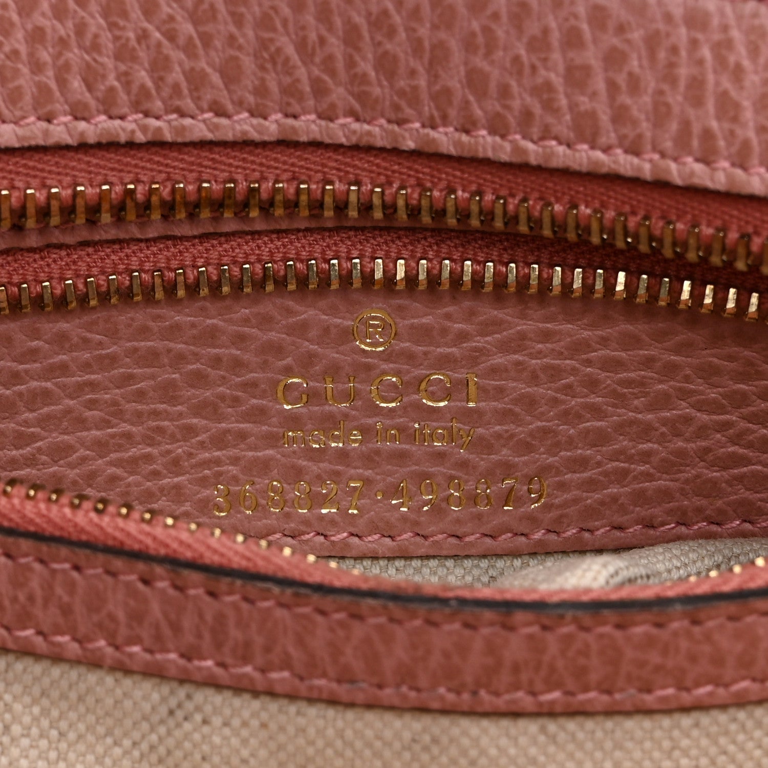 Dollar Calfskin Mini Swing Top Handle Bag Soft Pink