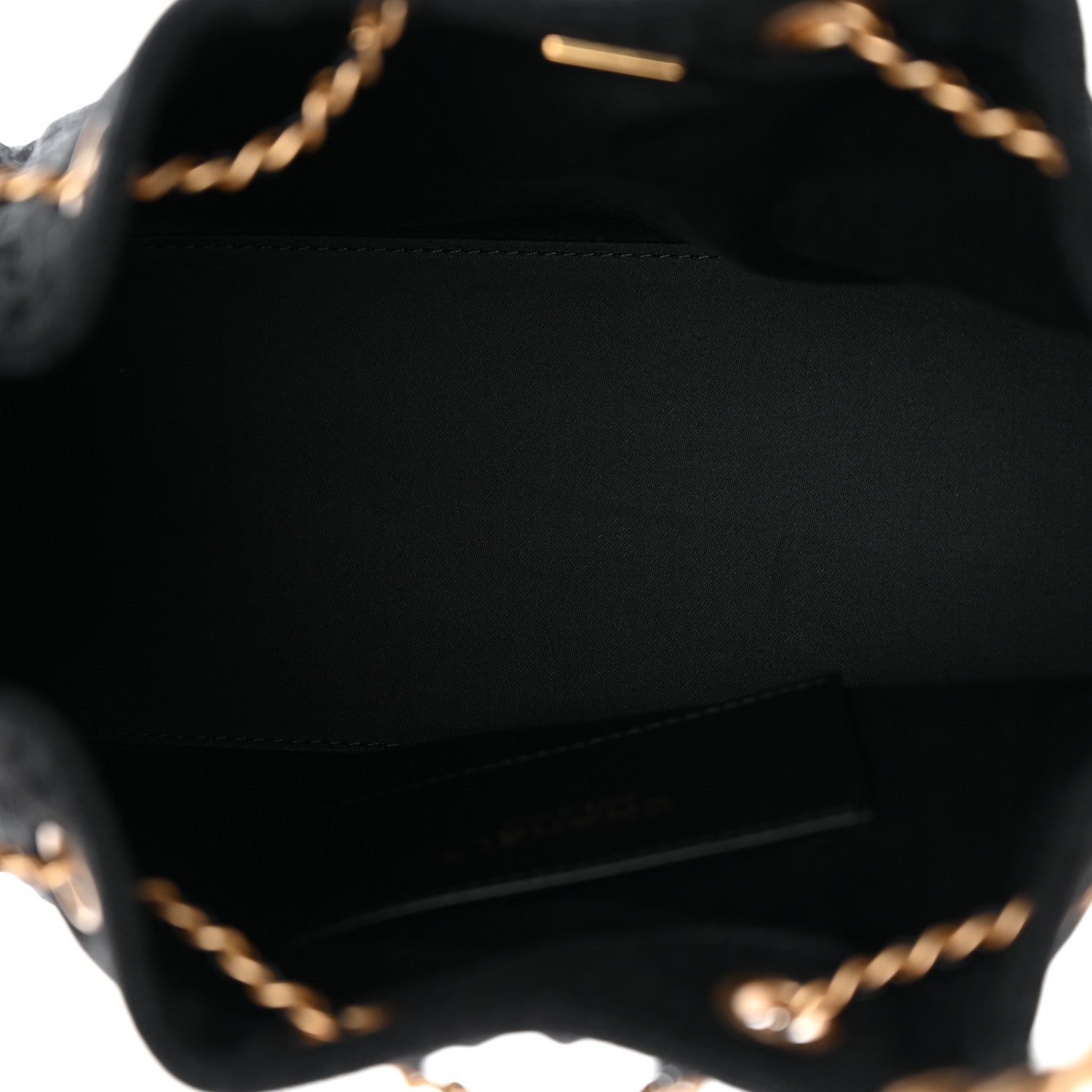 Washed Denim Quilted Small Chanel 25 Handbag Black