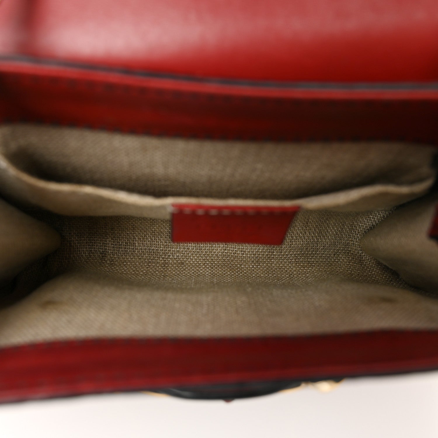 Soft Microguccissima Mini Emily Chain Shoulder Bag Rosso