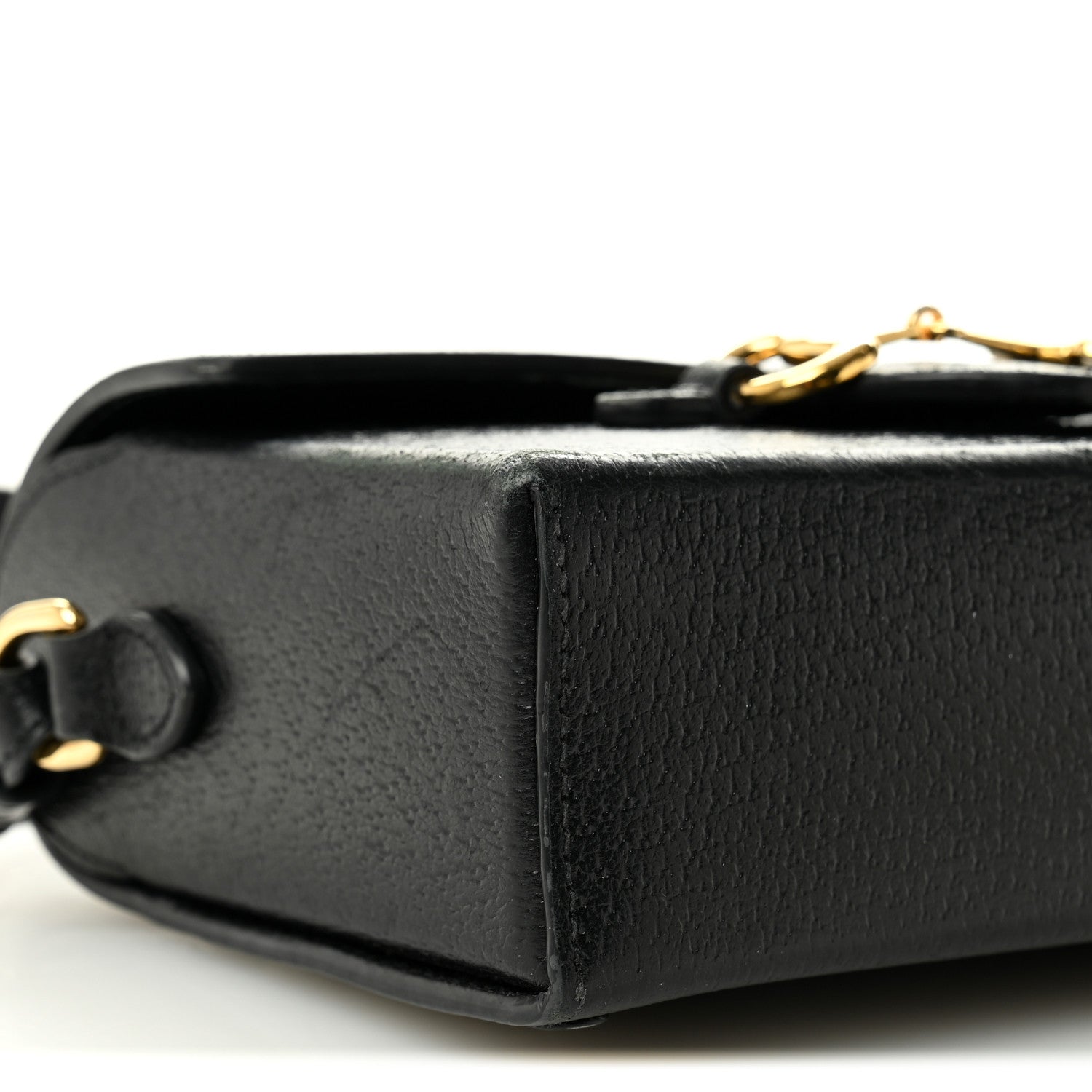 Calfskin Horsebit 1955 Shoulder Bag Black