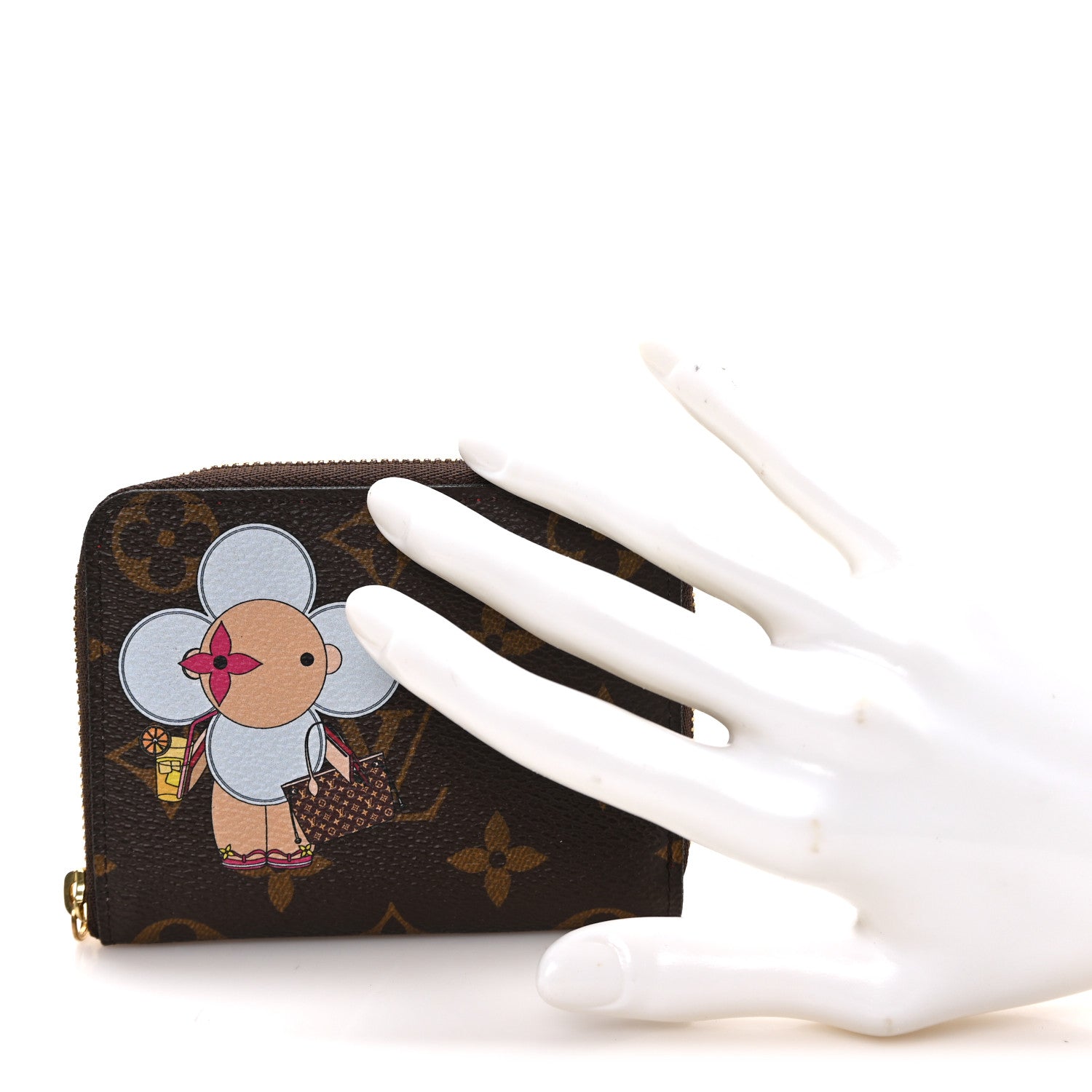 Monogram 2019 Christmas Animation Tokyo Zippy Coin Purse