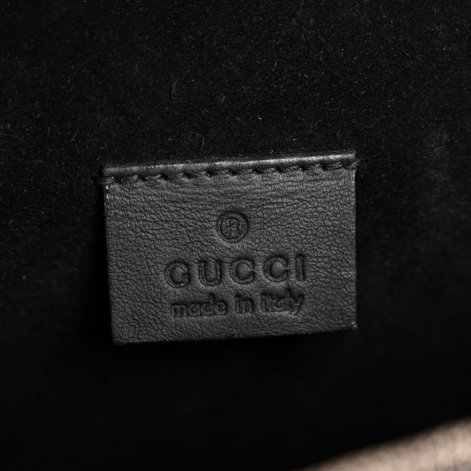 GG Supreme Monogram Small Dionysus Shoulder Bag Black