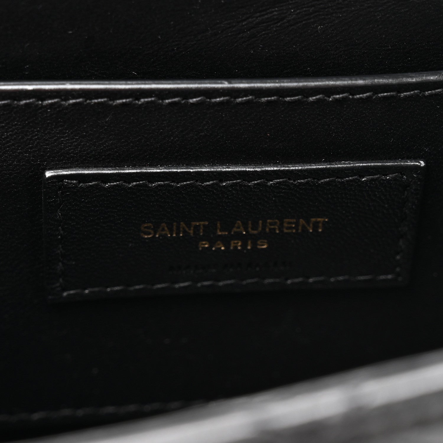 Lambskin Matelasse Monogram June Box Bag Black