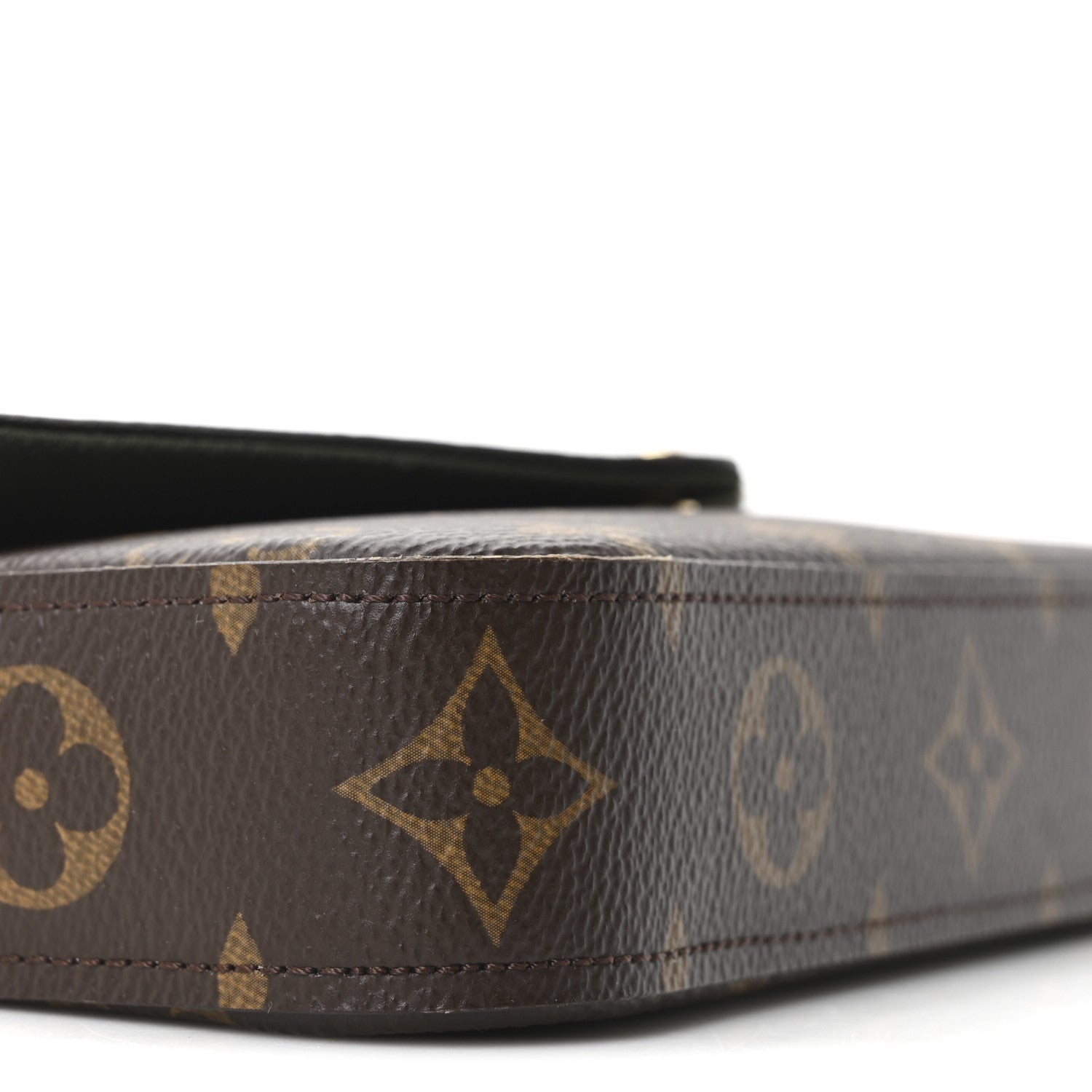 Monogram Felicie Strap & Go Kaki