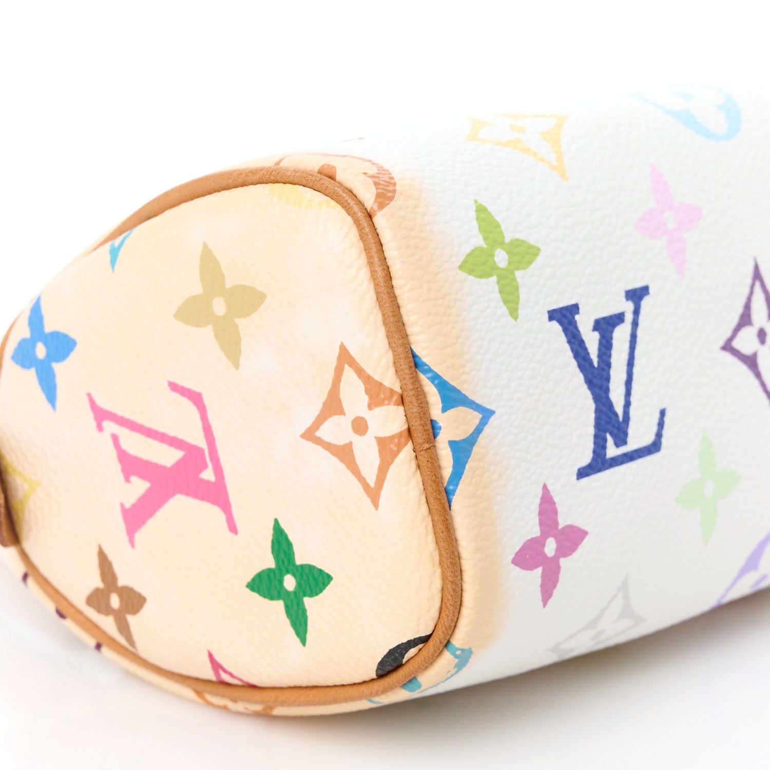 Monogram Multicolor Mini Sac HL Speedy White
