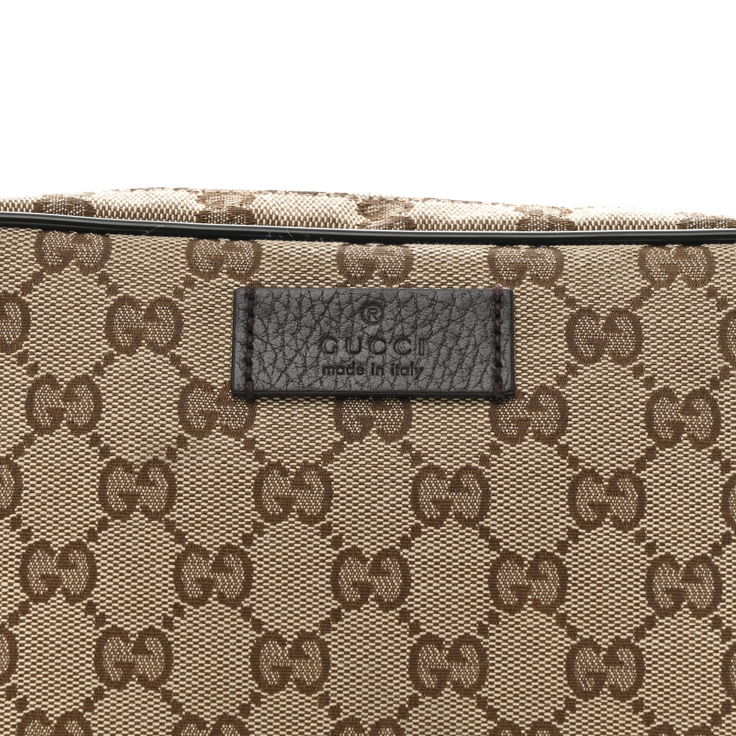 Monogram Belt Bag Dark Brown