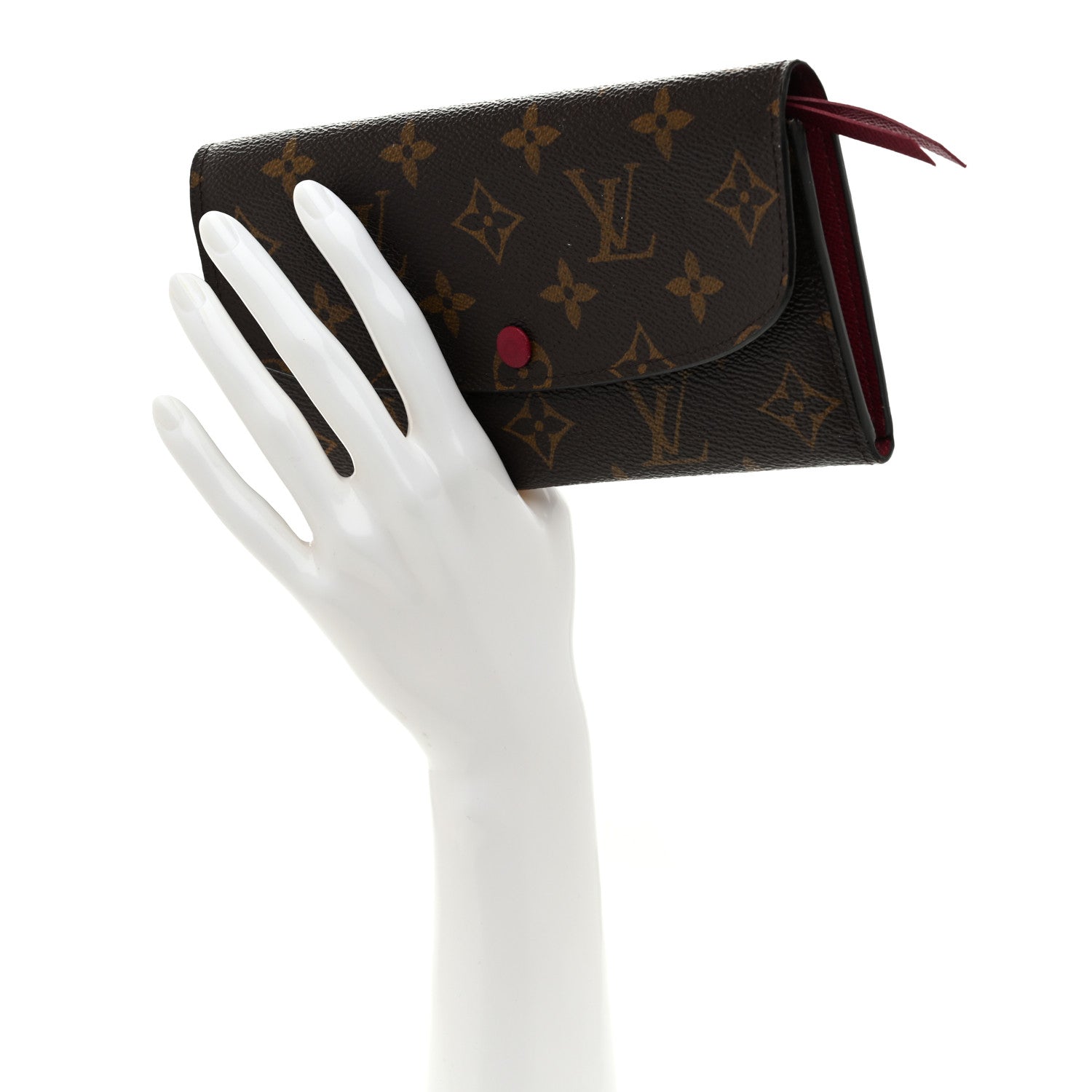 Monogram Emilie Wallet Fuchsia