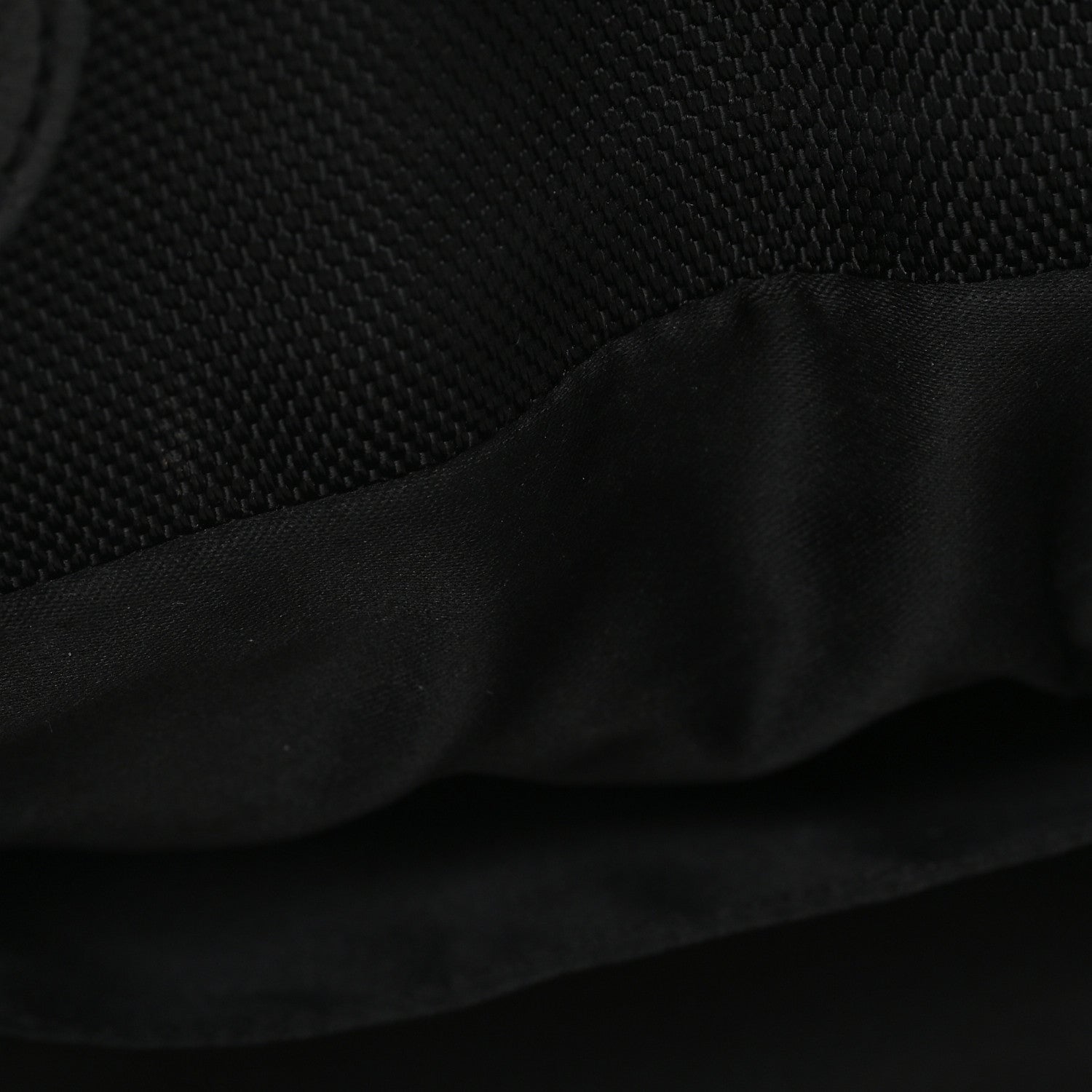 Lambskin Canvas CC Shopping Tote Black