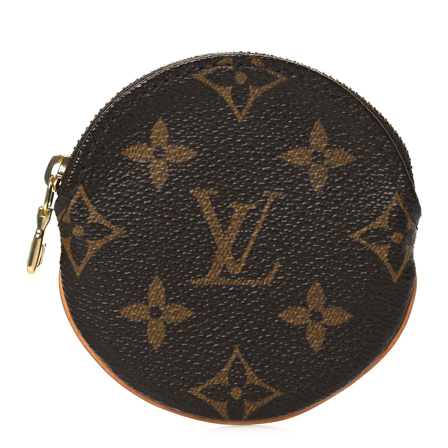 Monogram Round Coin Purse