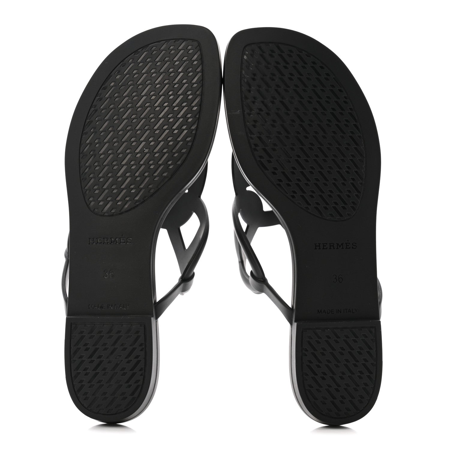 Rubber Womens Egerie Sandals 36 Black