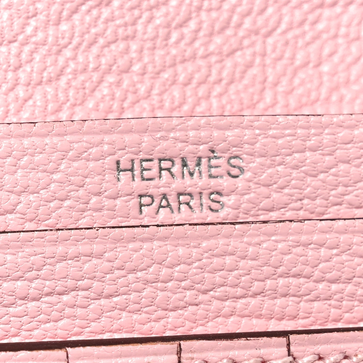 Chevre Mysore Bearn Compact Wallet Rose Sakura