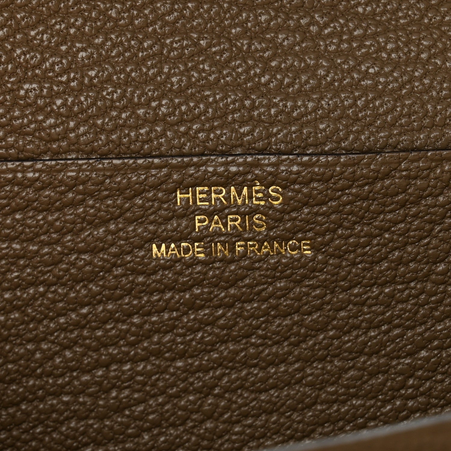 Chevre Mysore Bearn Gusset Wallet Etoupe