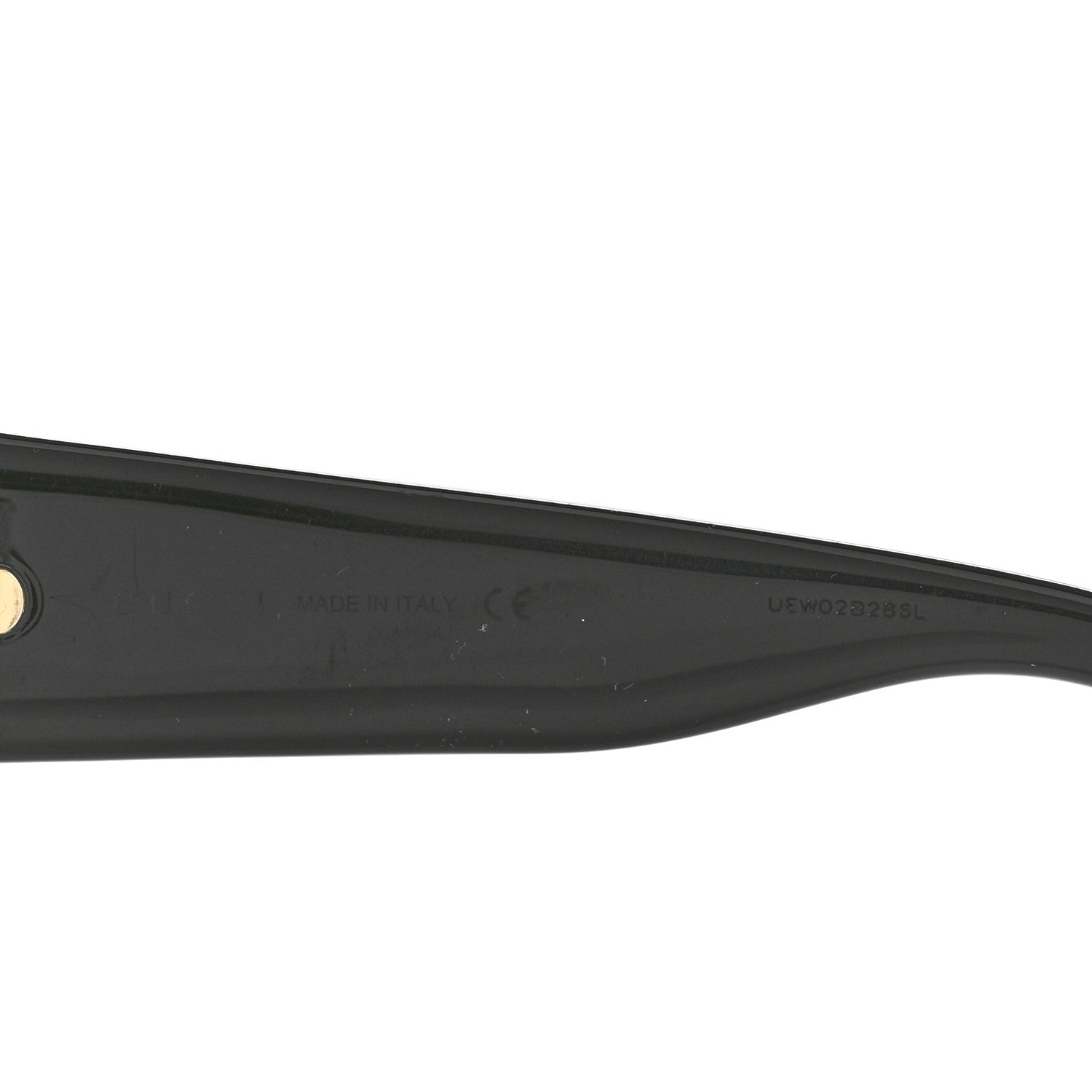 Acetate Square Frame Sunglasses GG0053S Black