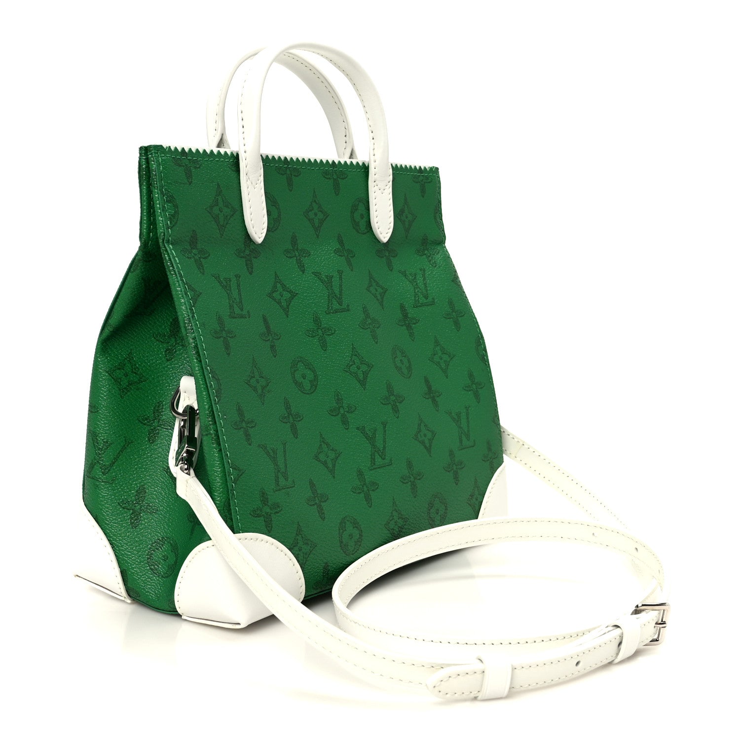 Vintage Monogram Everyday LV Litter Green