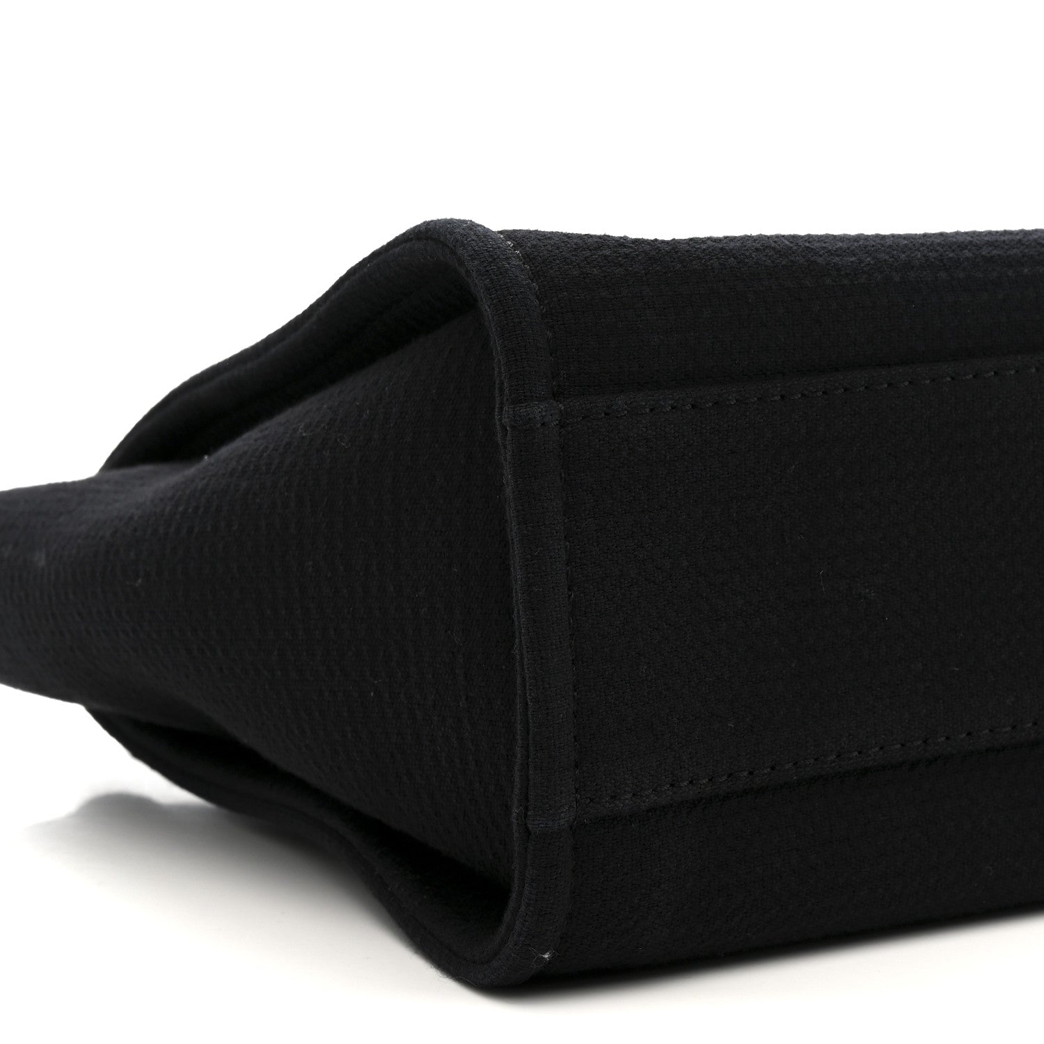 Mixed Fibers Small Deauville Tote Black