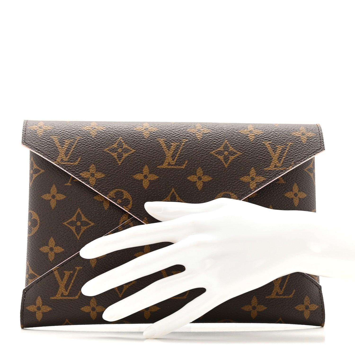 Monogram Large Kirigami Pochette Insert Rose Ballerine