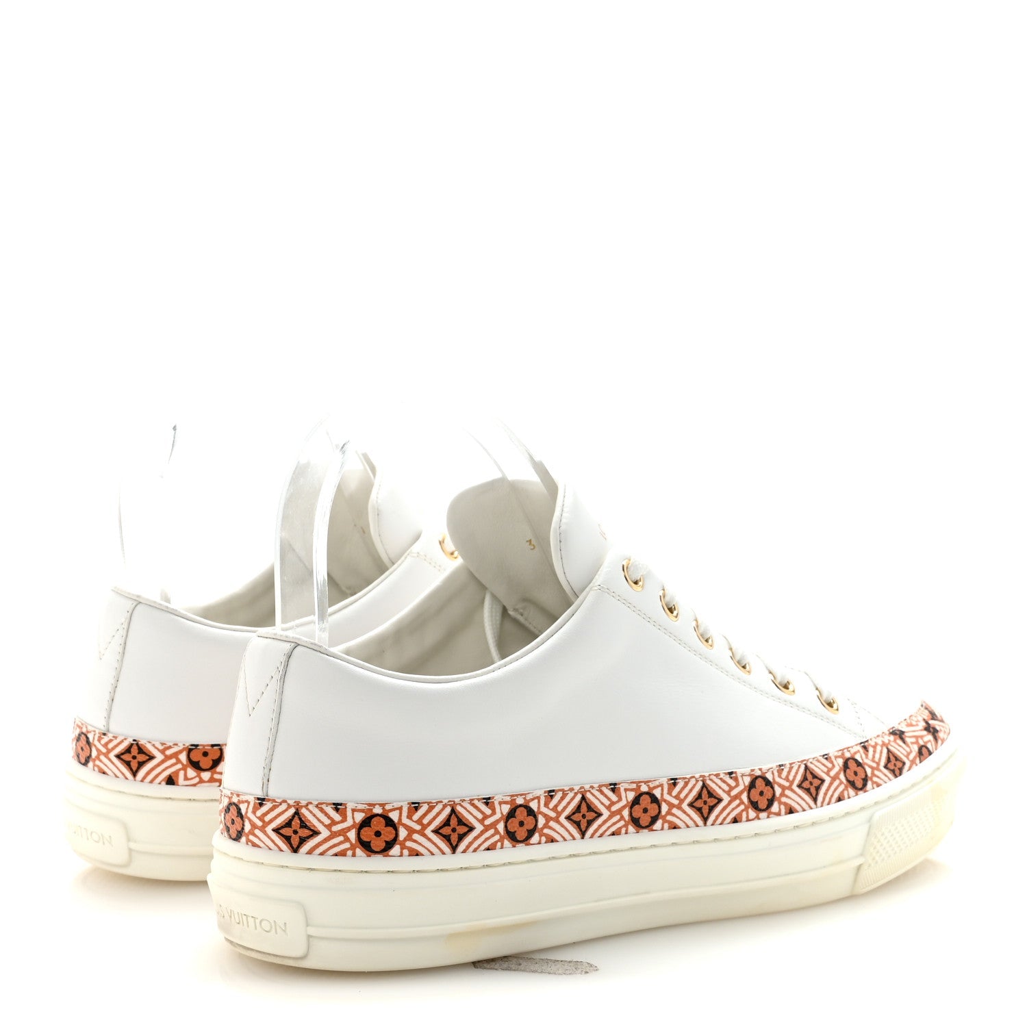 Calfskin Monogram Crafty Sneaker 38 White