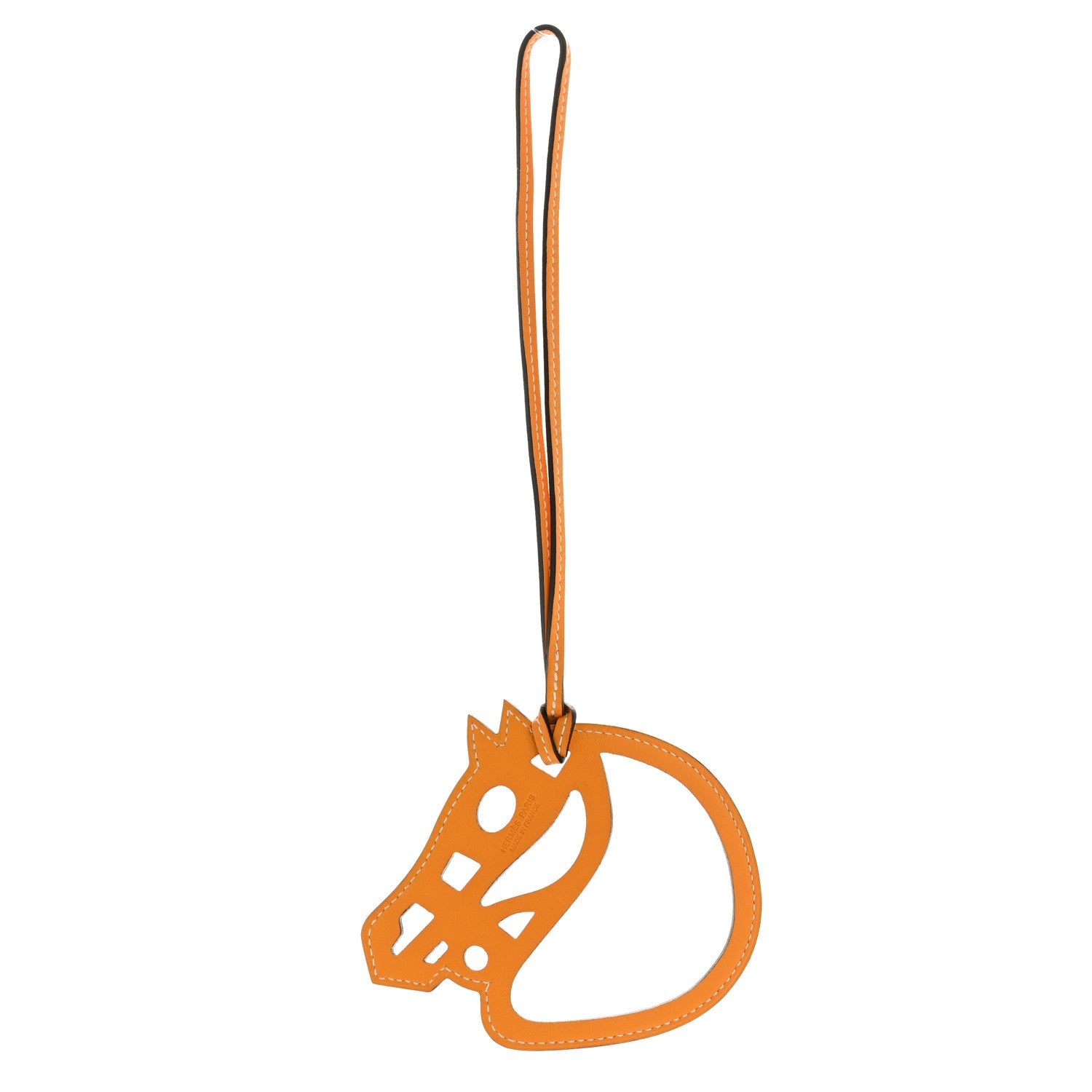 Swift Paddock Cheval Horse Bag Charm Jaune D'or