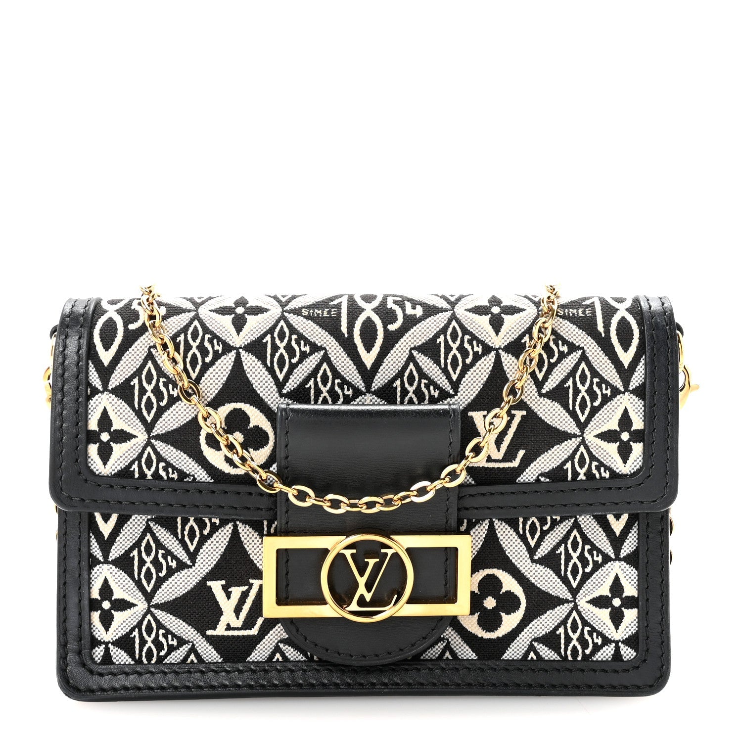 Jacquard Since 1854 Dauphine Chain Wallet Grey