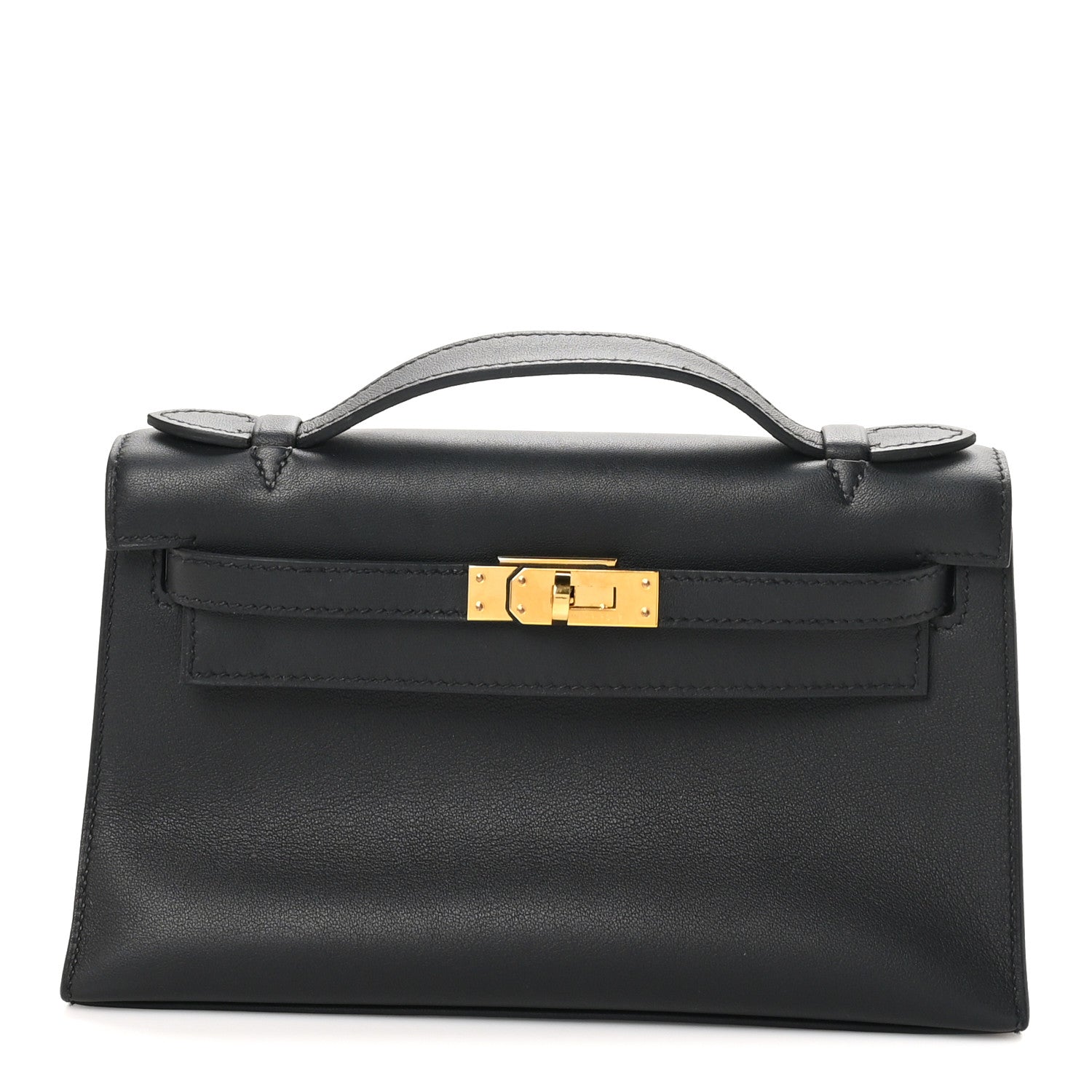 Swift Kelly Pochette Clutch Black