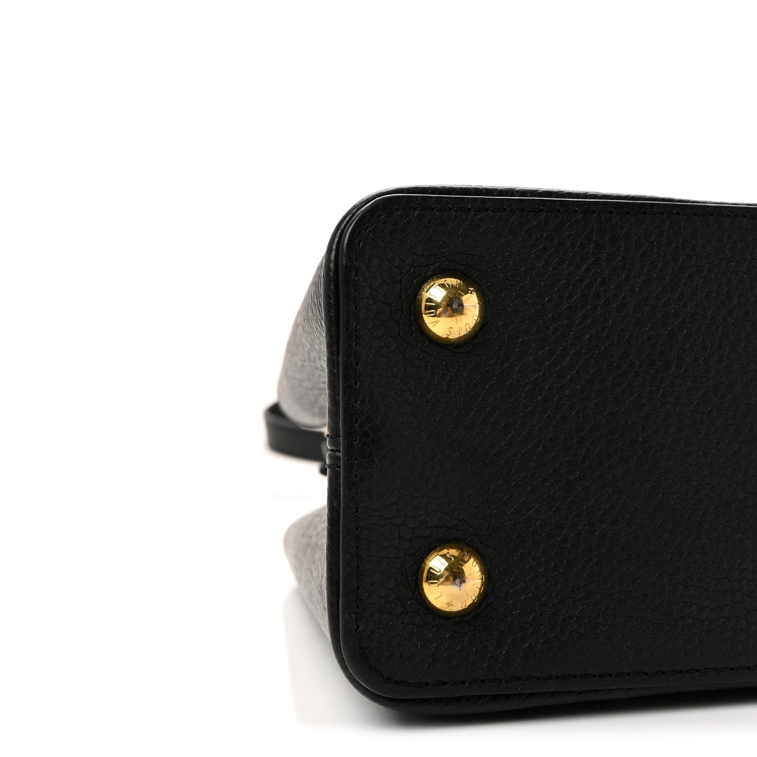 Taurillon Snakeskin Iris Blossom Capucines BB Black