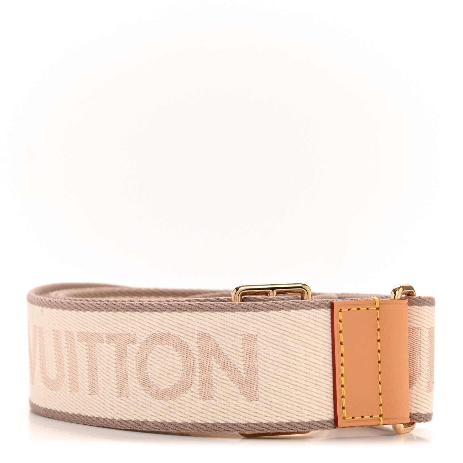 Jacquard Shoulder Strap Beige