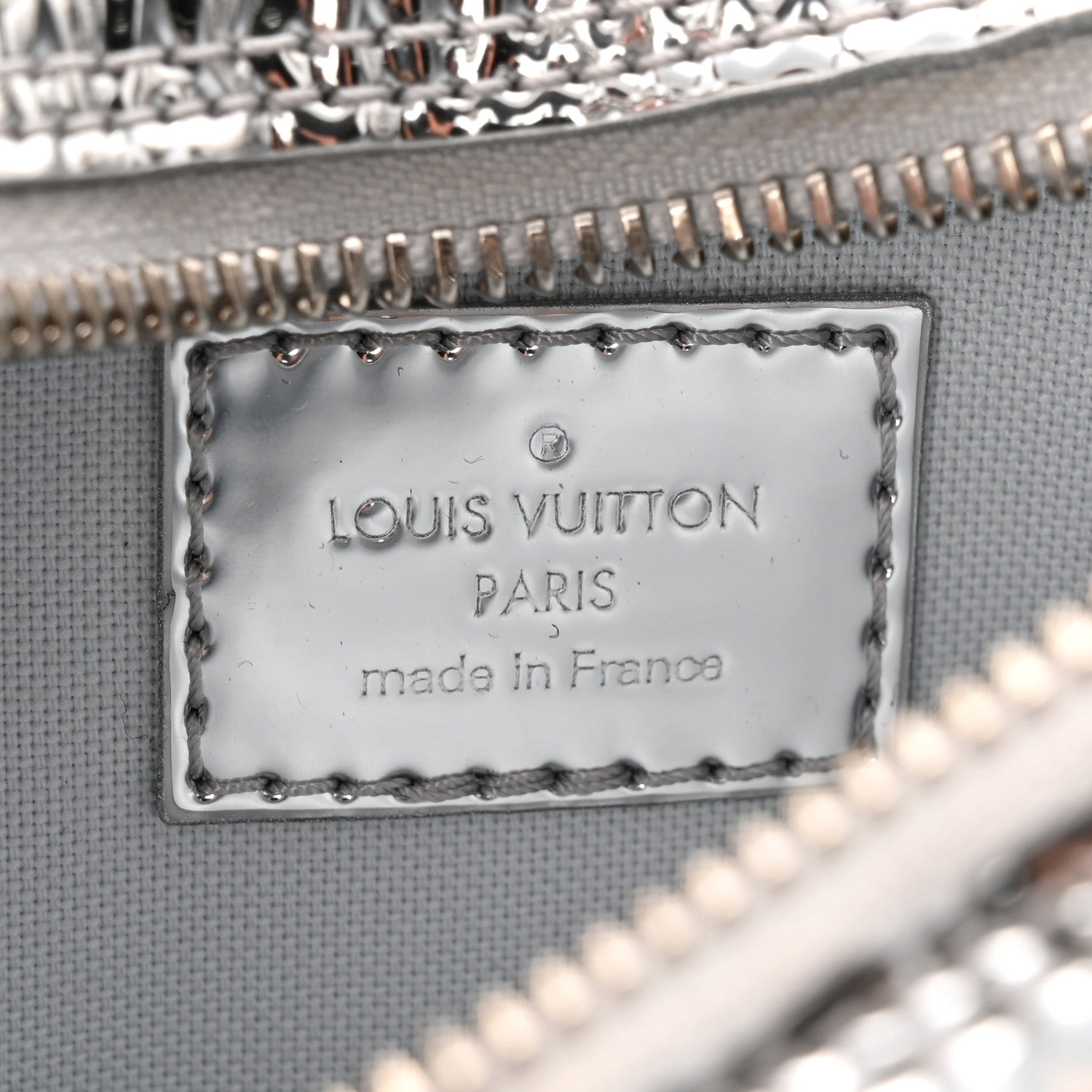 Monogram Miroir Loop PM Silver