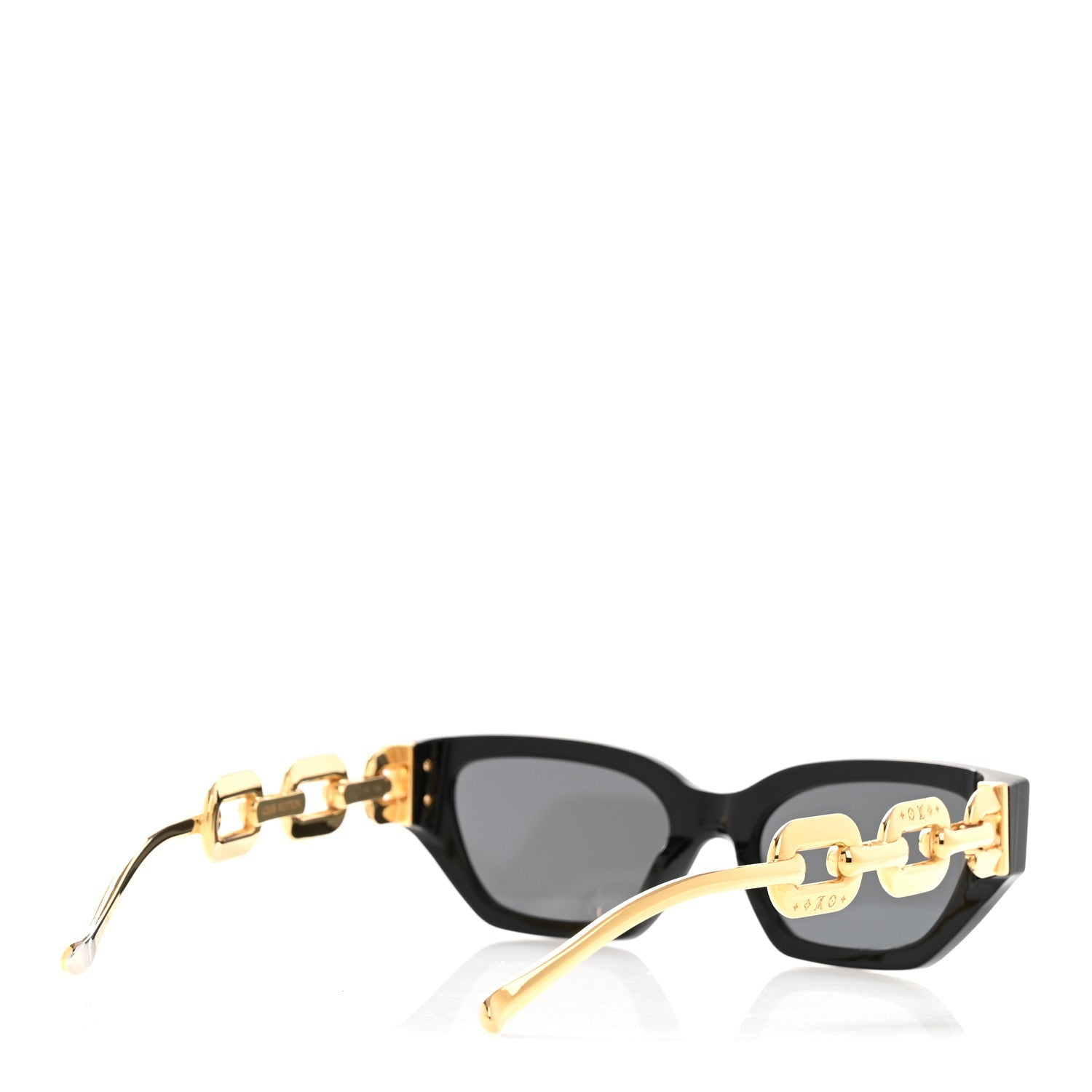 Metal LV Edge Sunglasses Z1473W Black